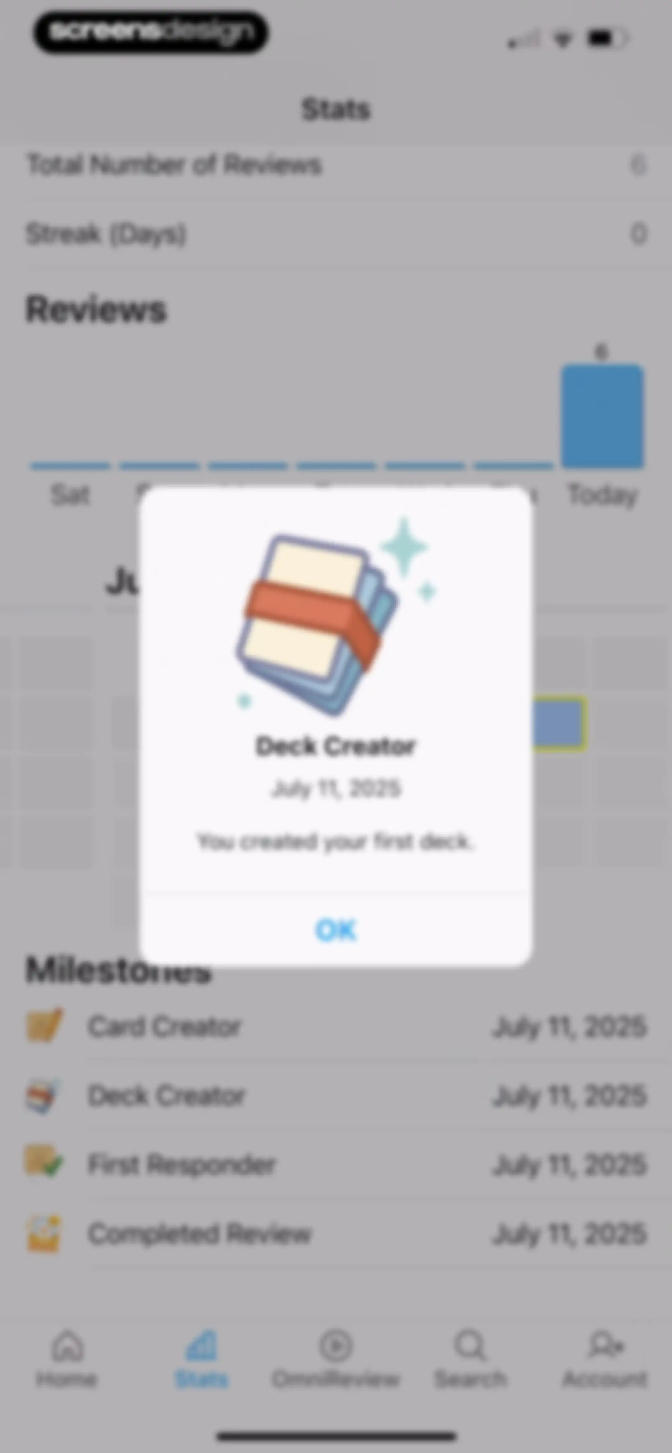 AlgoApp - Flashcards screen 86