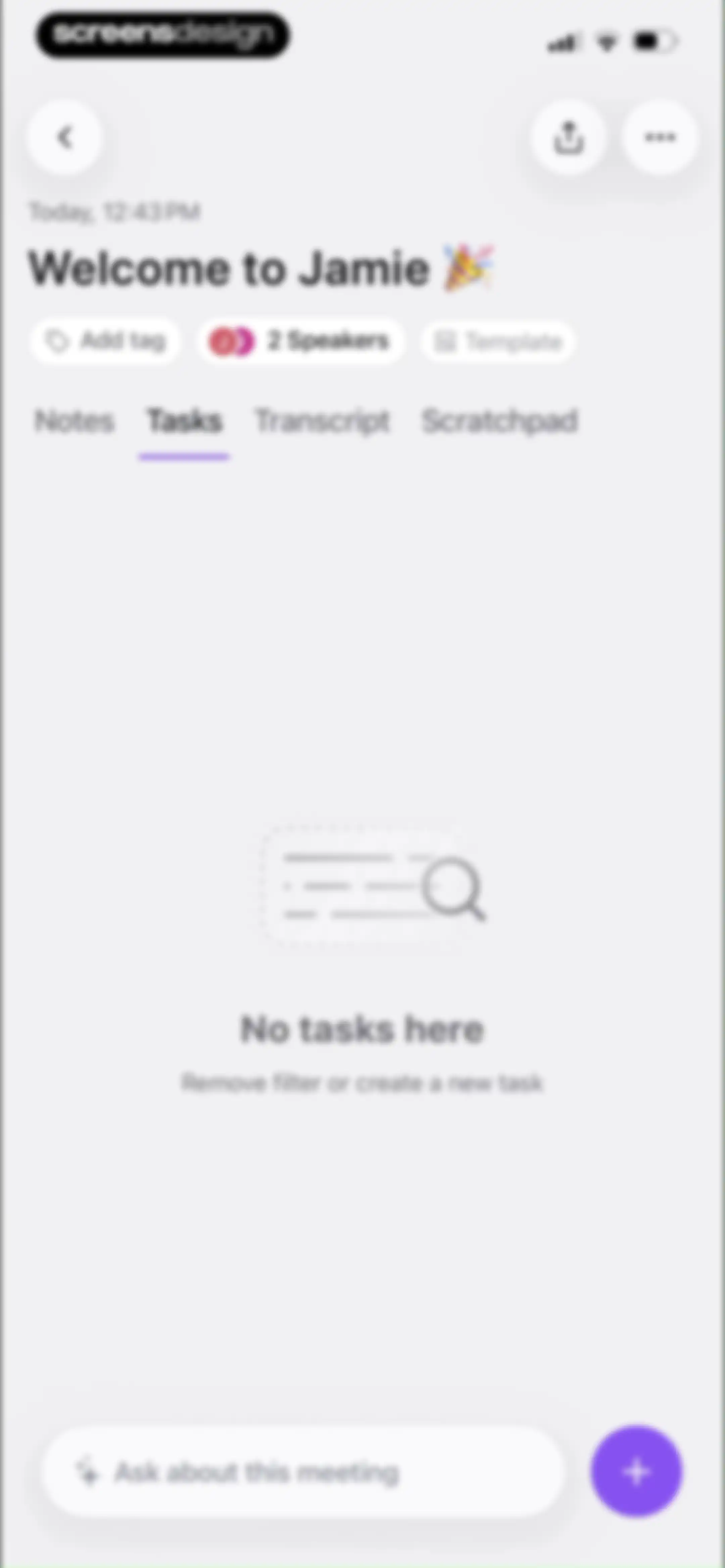 AI Meeting Note Taker - Jamie screen 47