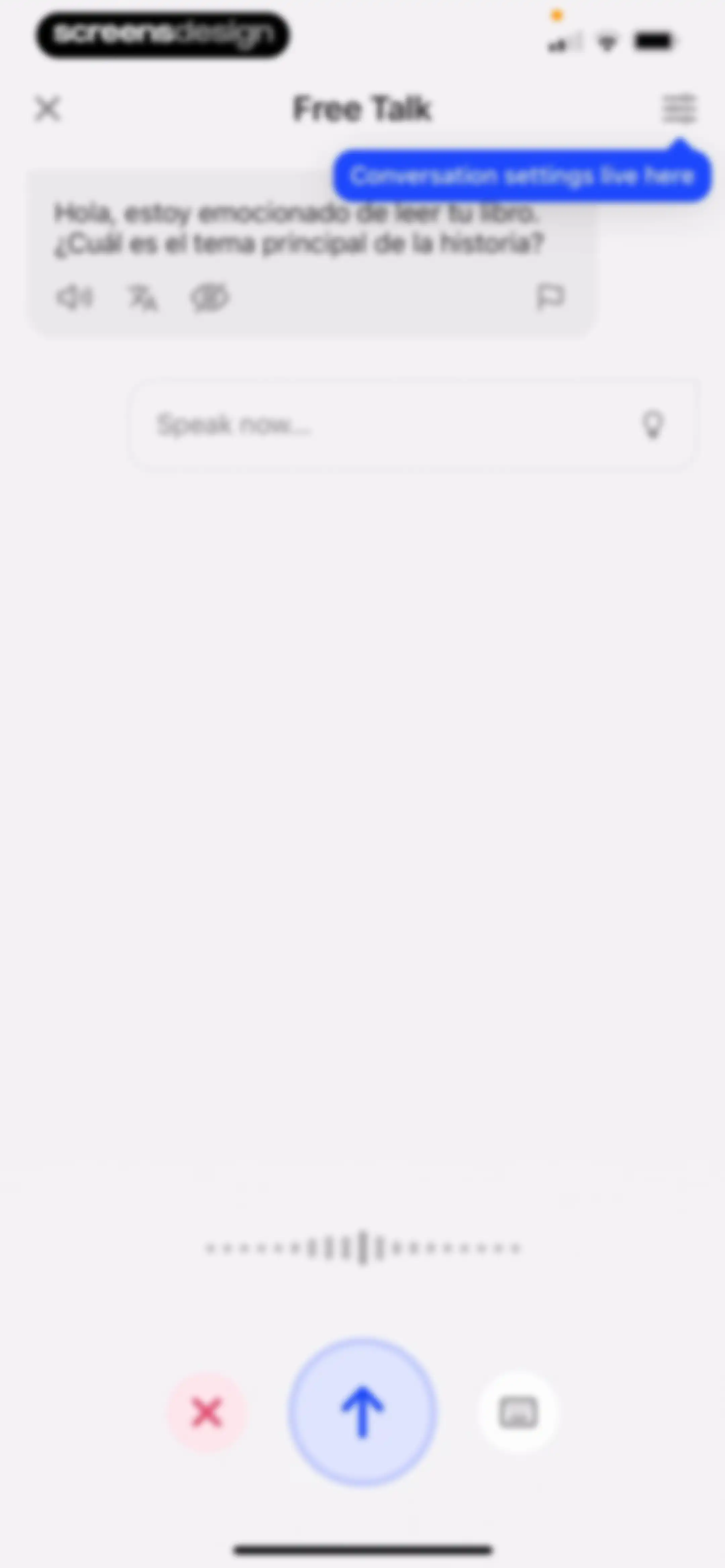 Speak: Language Learning screen 128