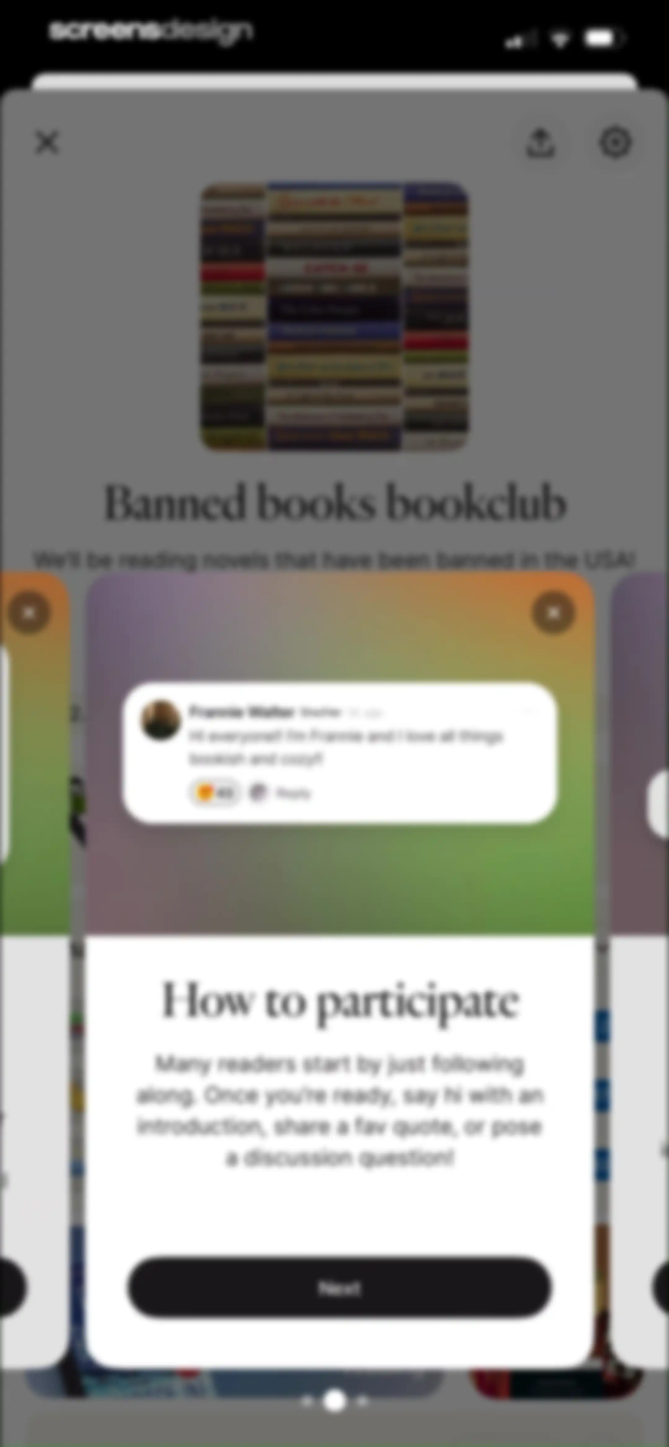 Fable: Track & Discuss Books screen 106
