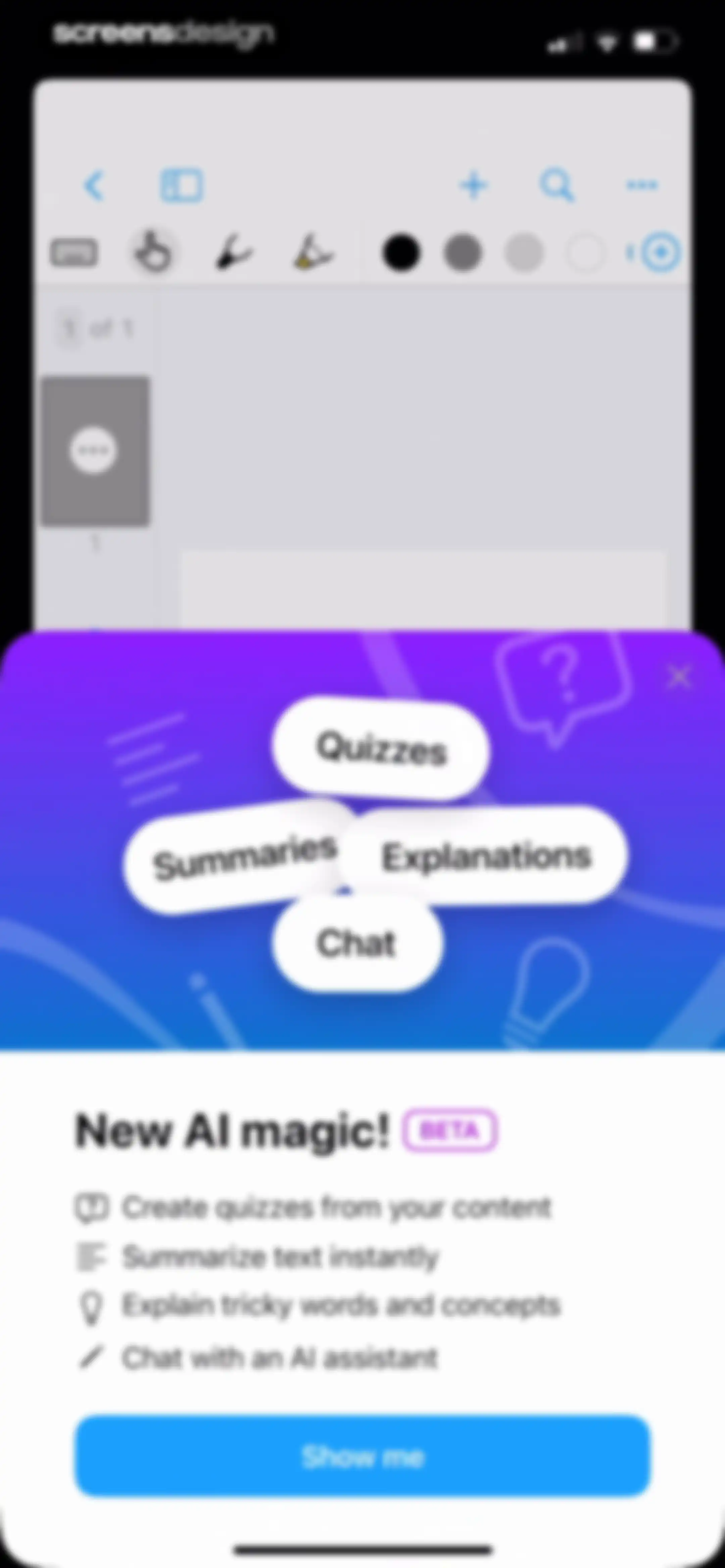 MyScript Notes: AI Handwriting screen 6
