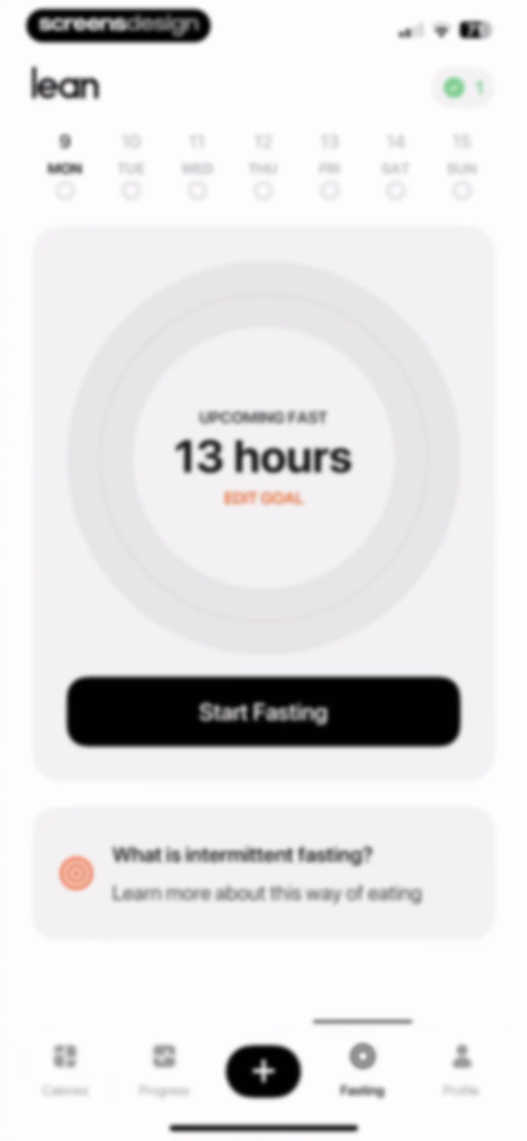 Lean: AI Macro Tracker screen 68