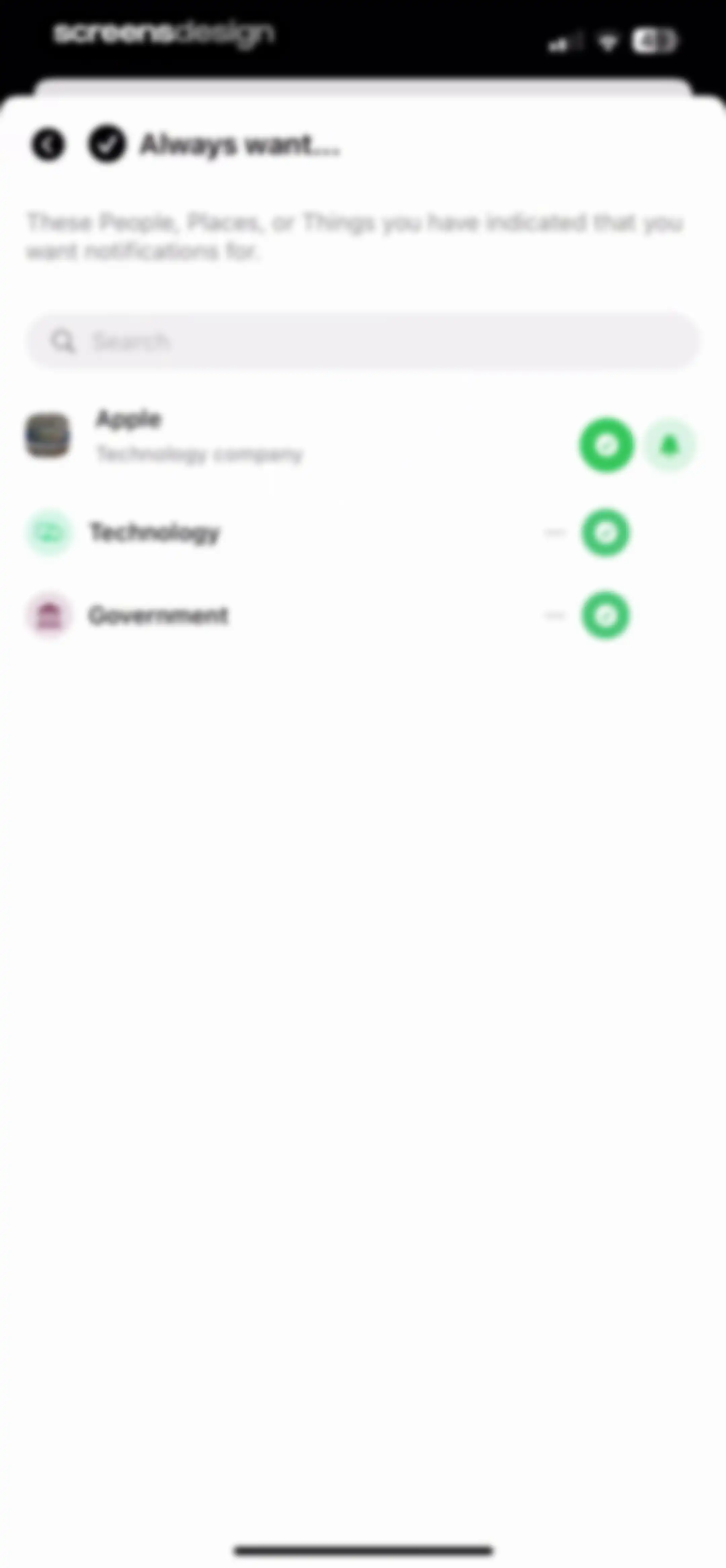 Particle: Personalized News screen 132