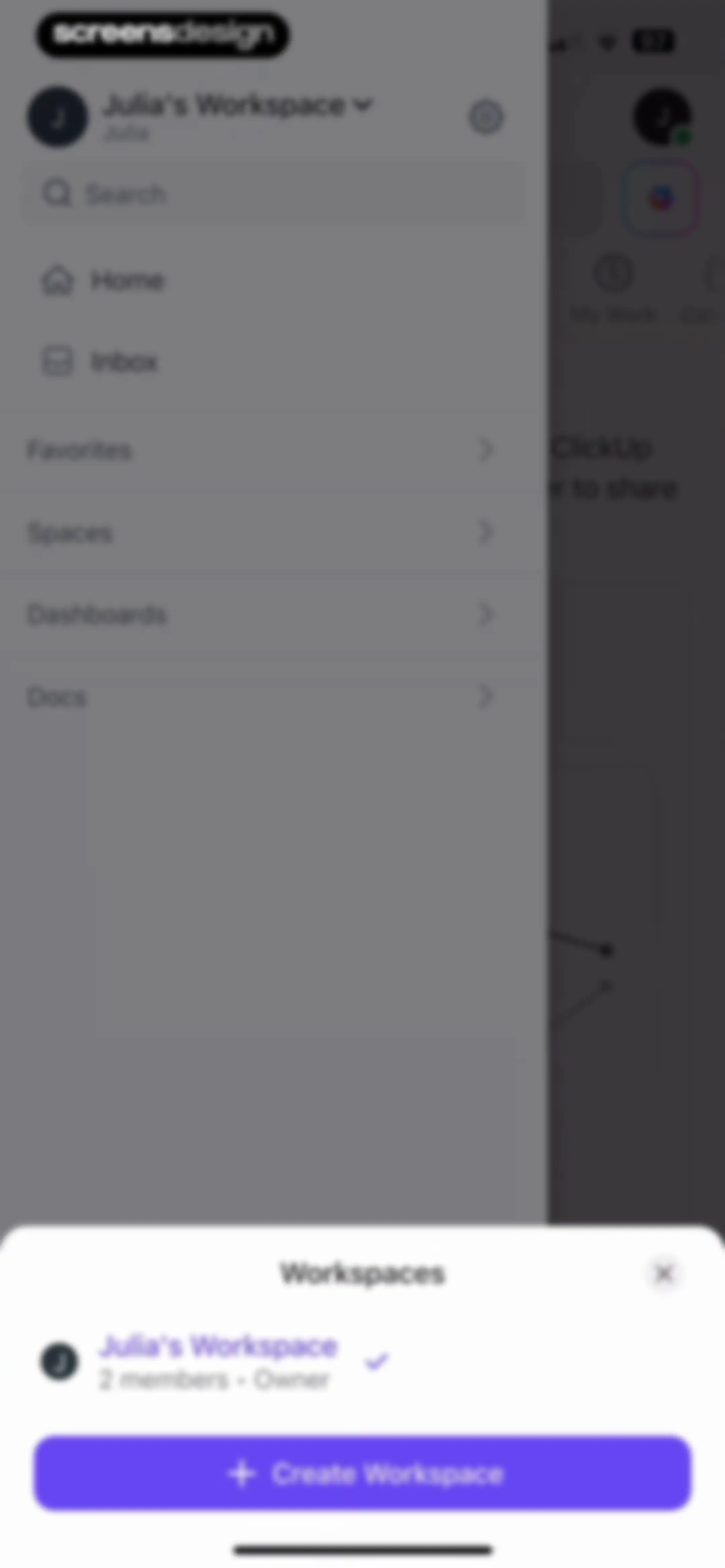 ClickUp: Tasks, Chat, Docs, AI screen 223