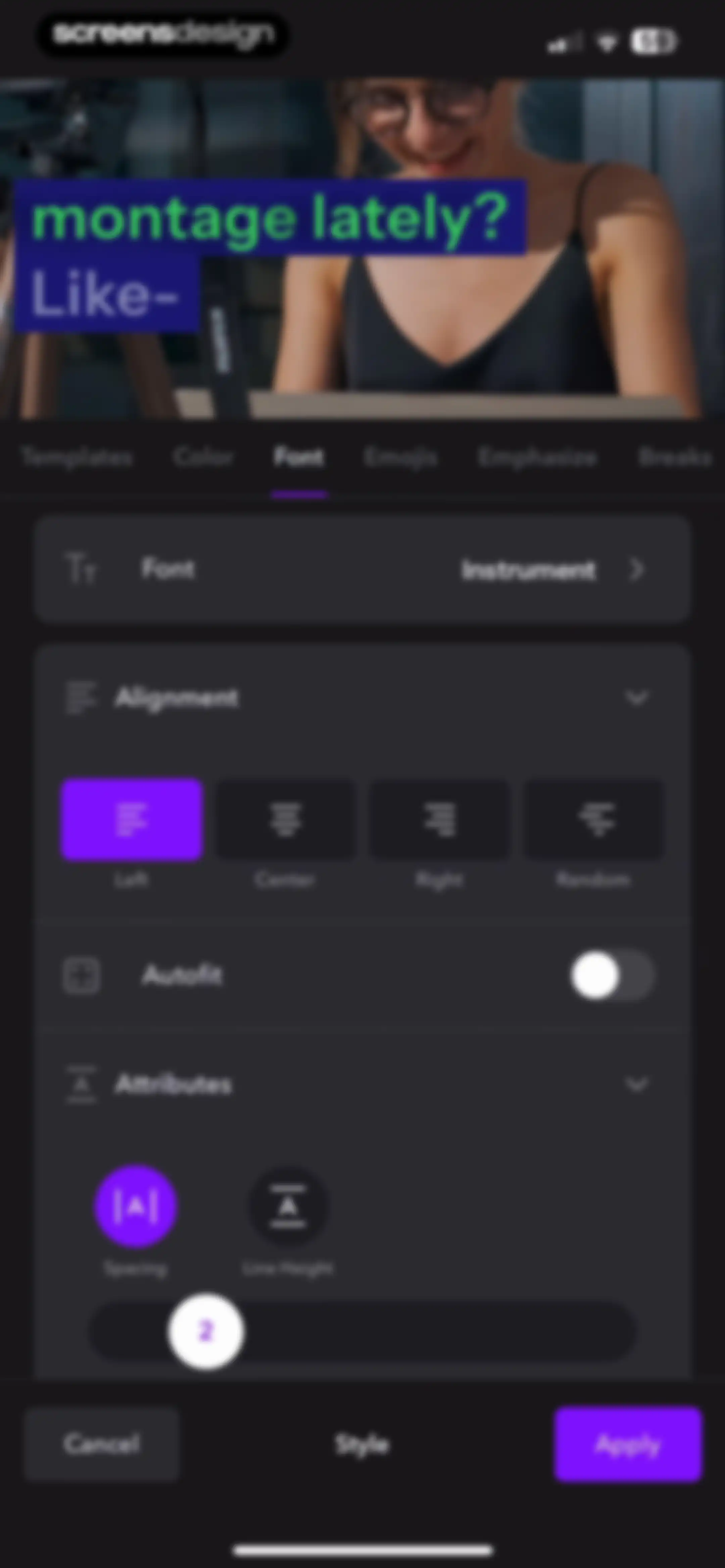 Captions: AI Edits Your Video screen 39