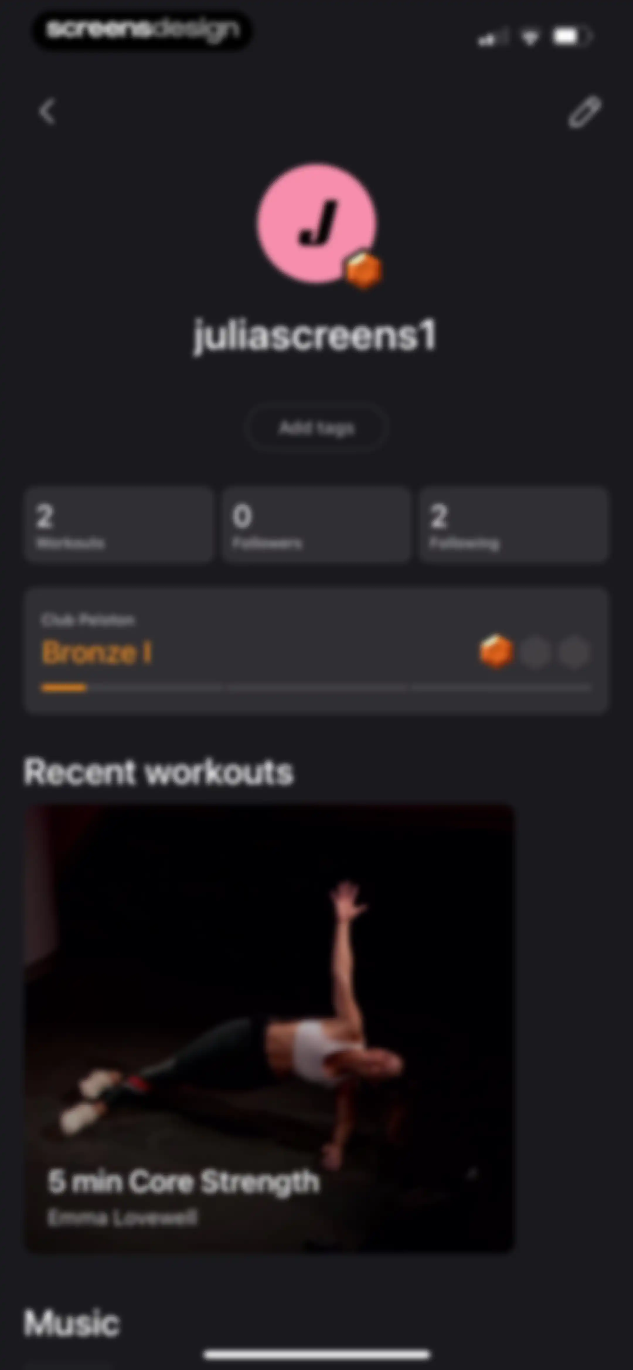 Peloton: Fitness & Workouts screen 236