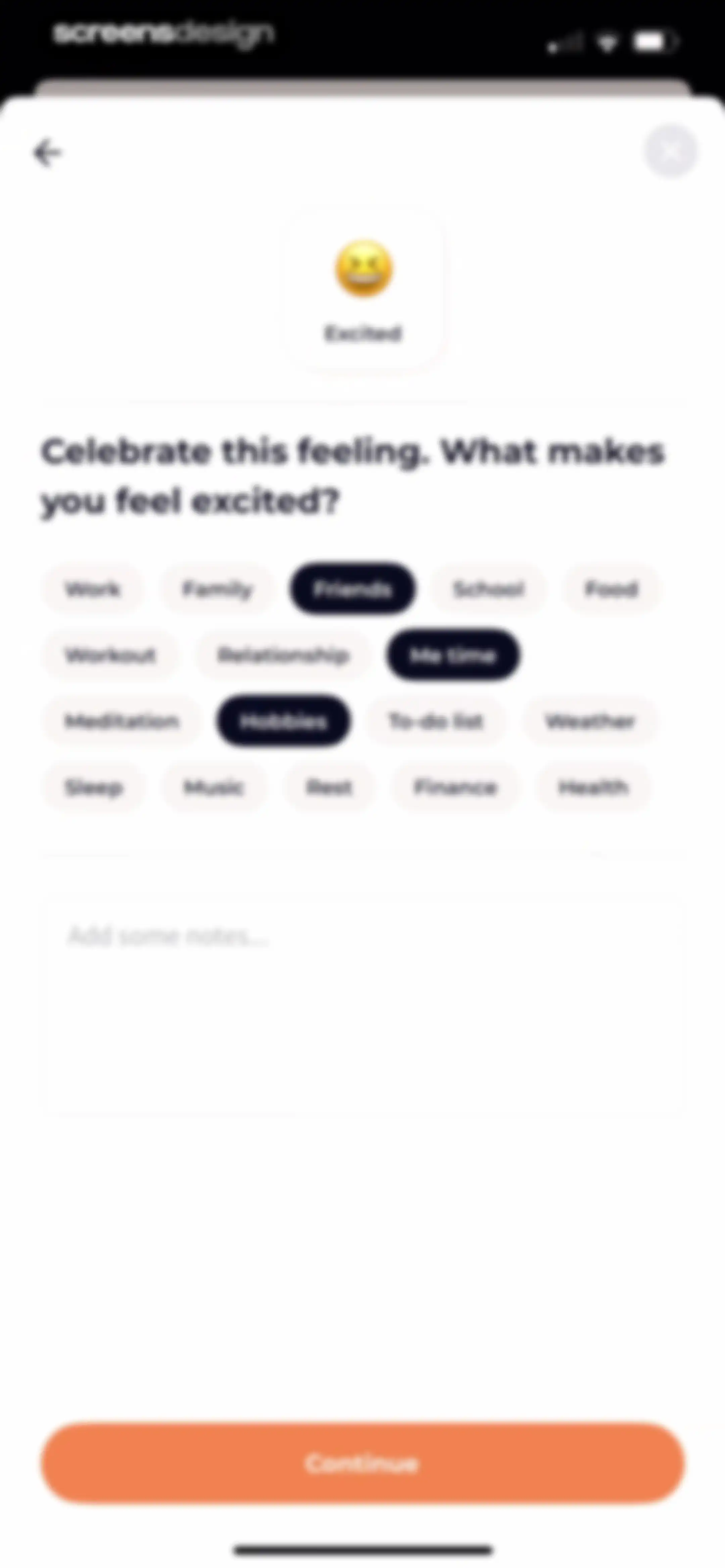 Meditation Moments - Guided screen 16