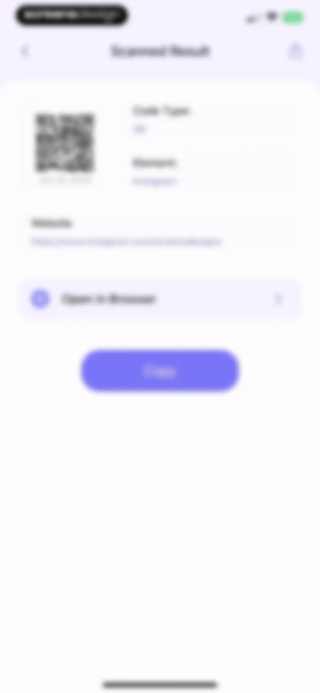 QR Reader for mobile screen 26