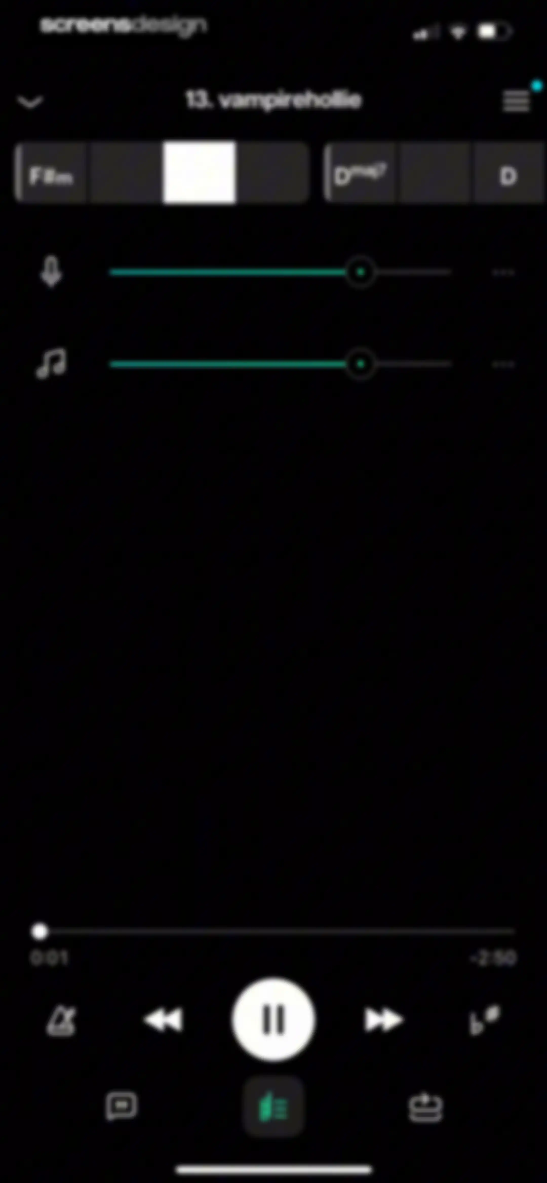 Moises: The Musician's App screen 24