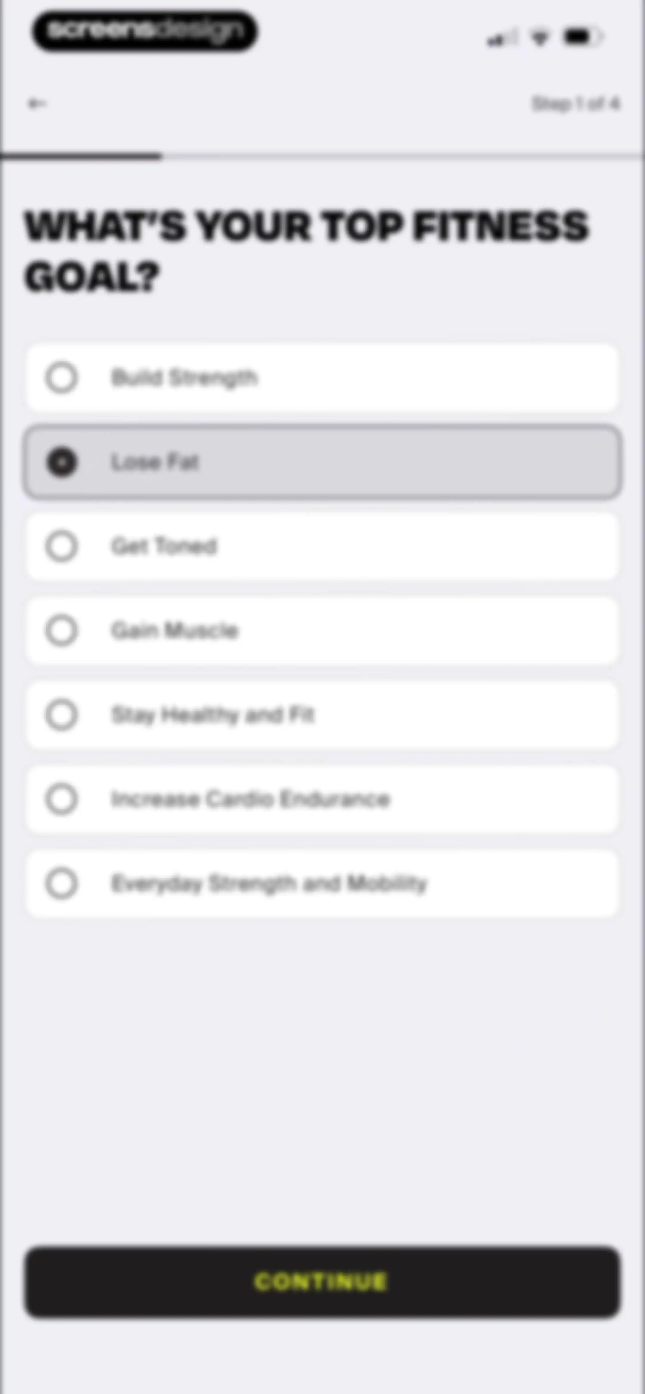 Centr: Strength & Fitness App screen 109