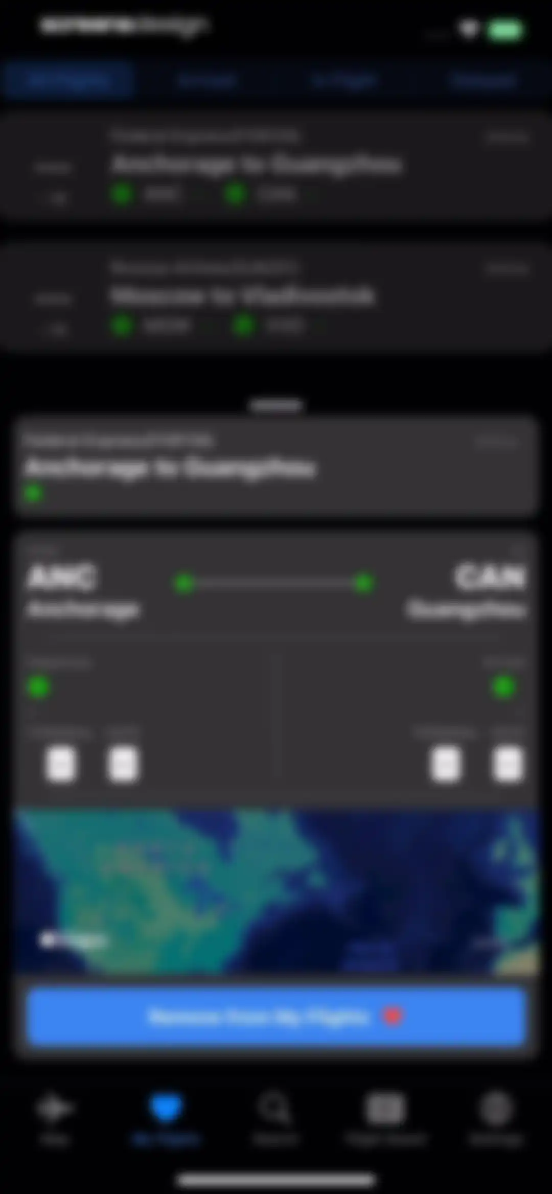 Flight Tracker Live screen 16
