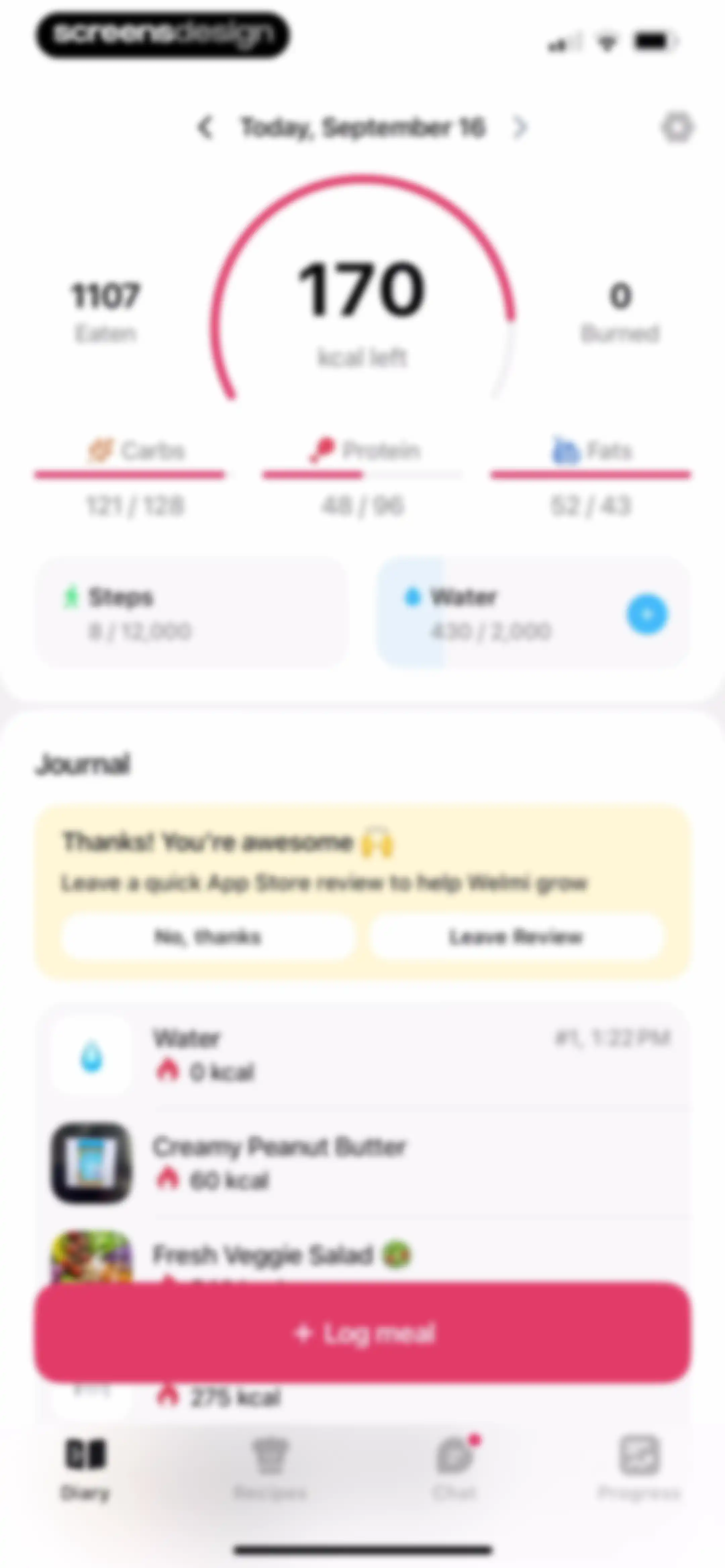 Welmi - Calorie Counter & Diet screen 62