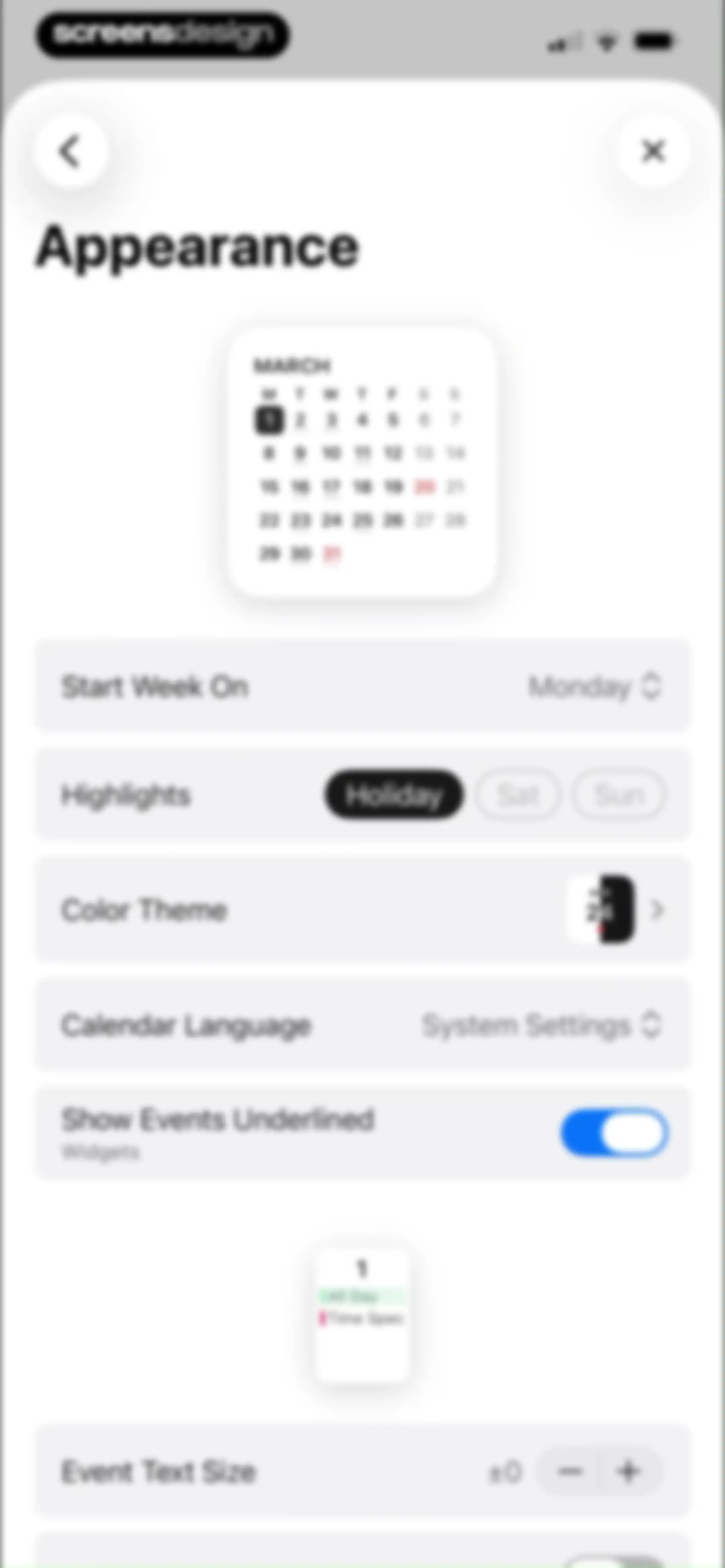minical - Planner & Calendar screen 44