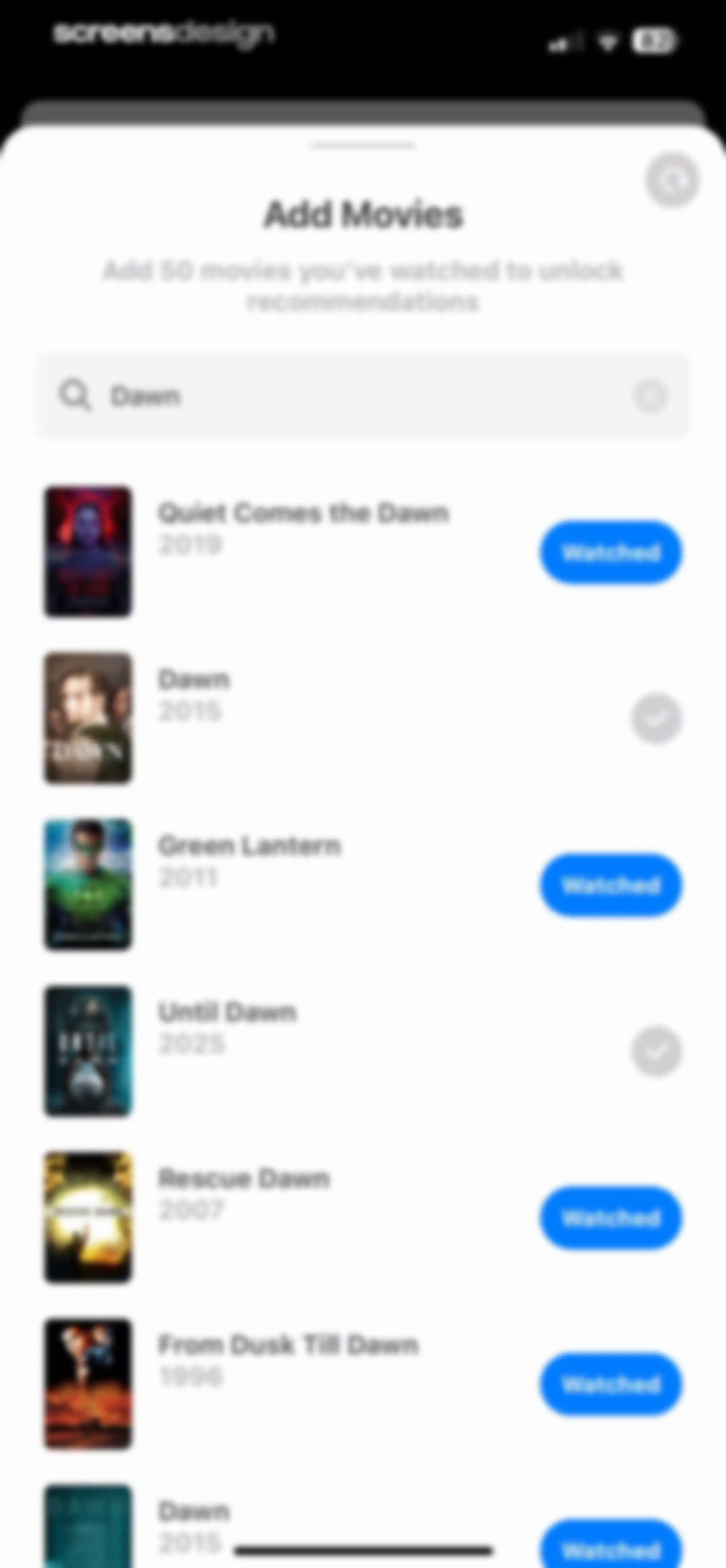 Must for Movies & TV screen 30