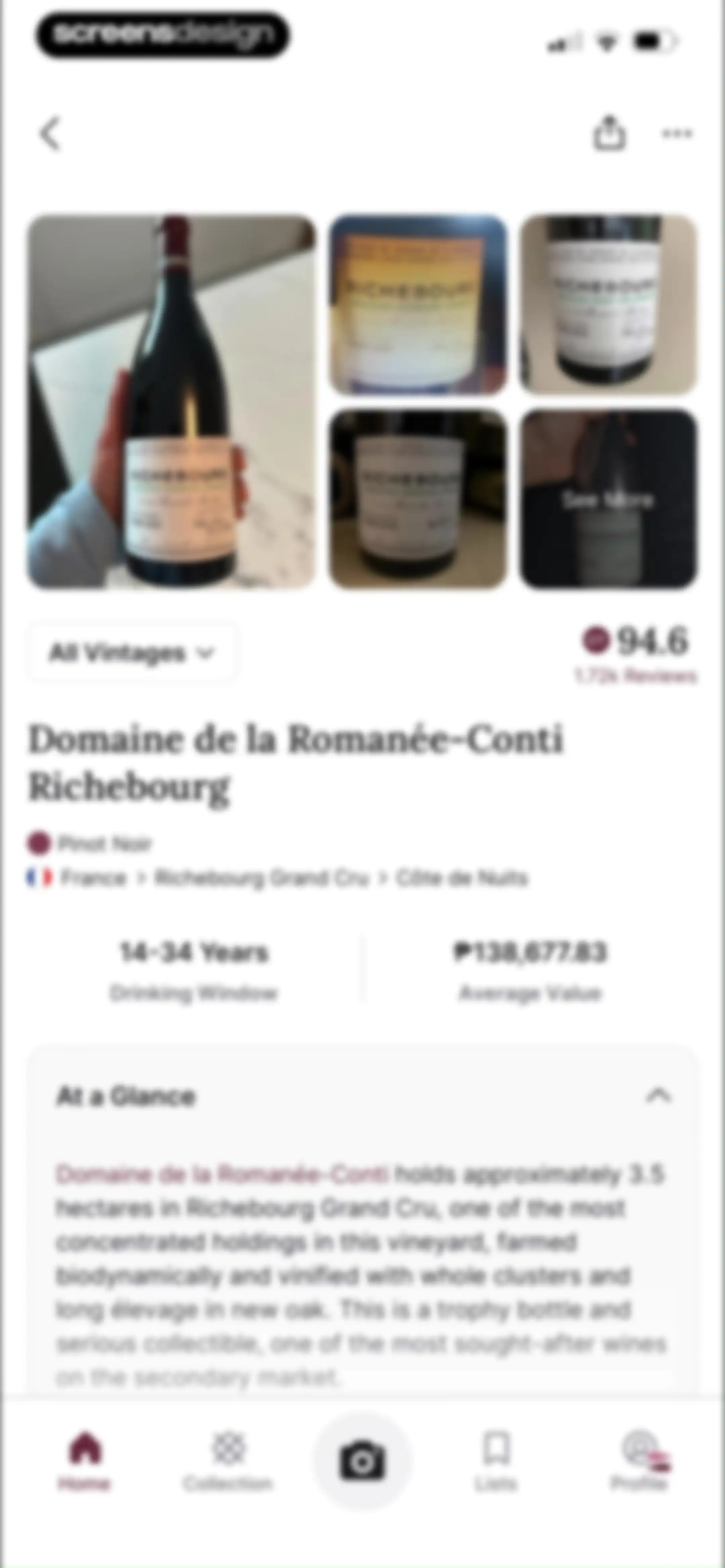 CellarTracker: #1 Wine Tracker screen 88