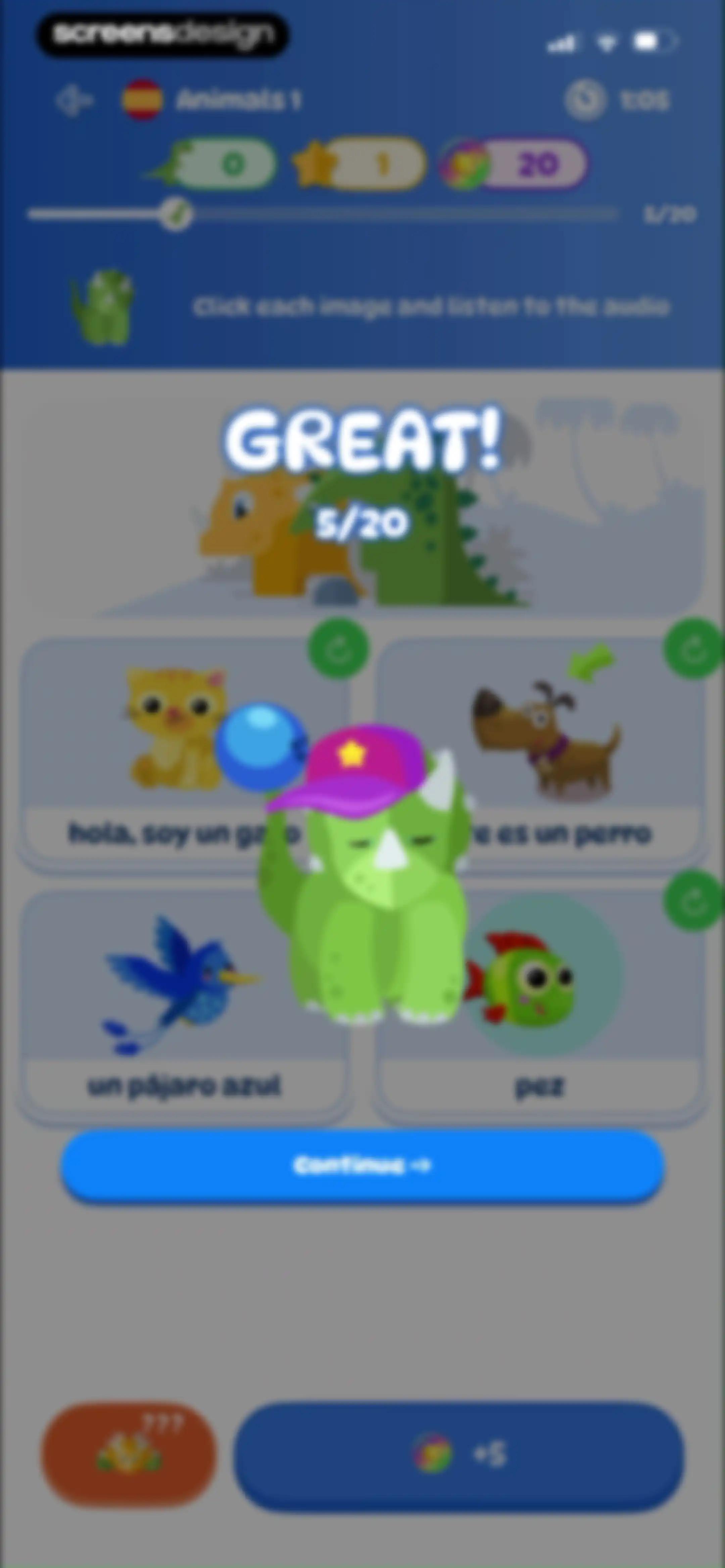 Dinolingo Kids Learn Languages screen 41