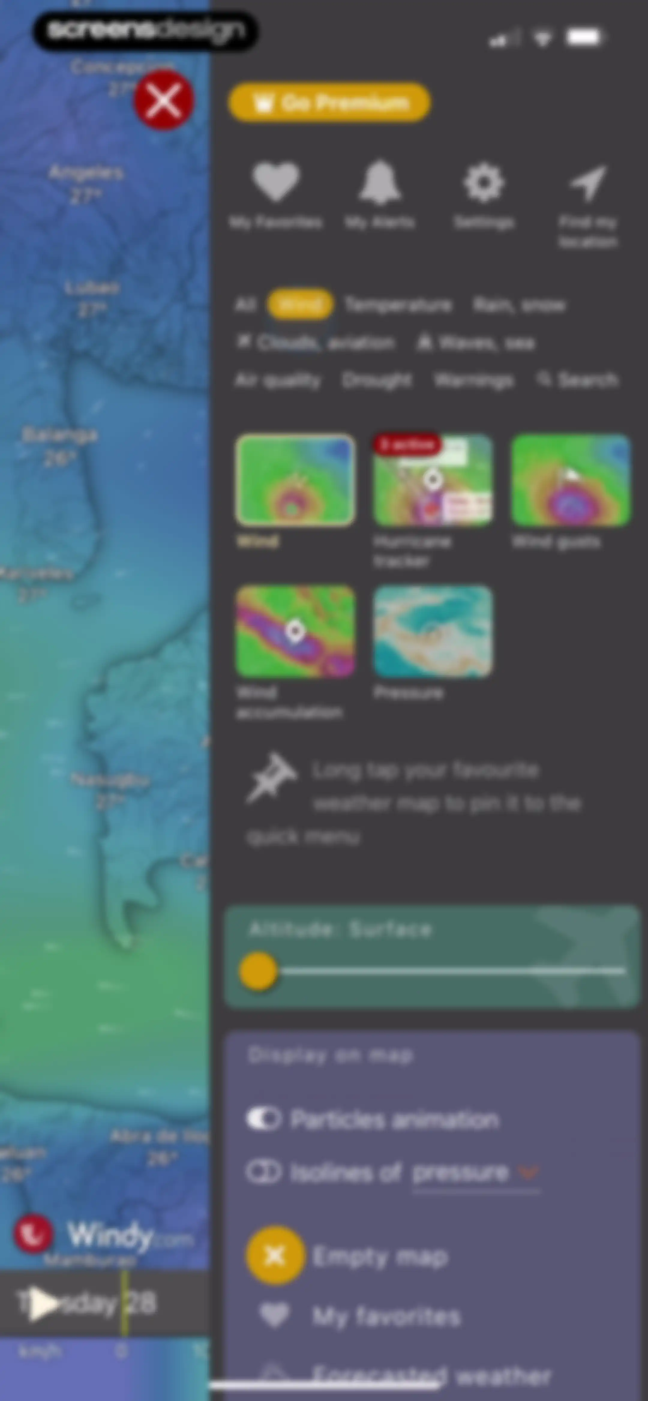 Windy.com screen 43