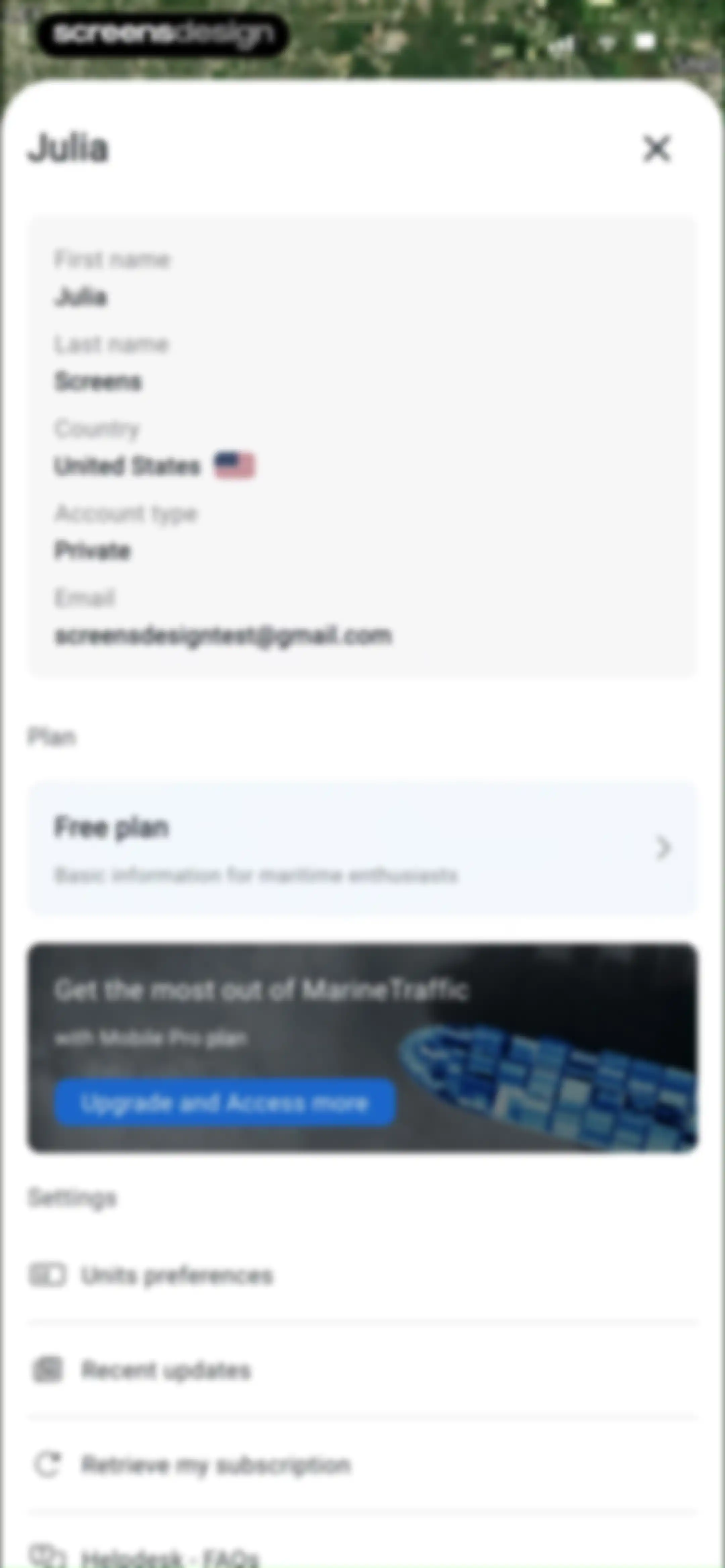 MarineTraffic - Ship Tracking screen 49
