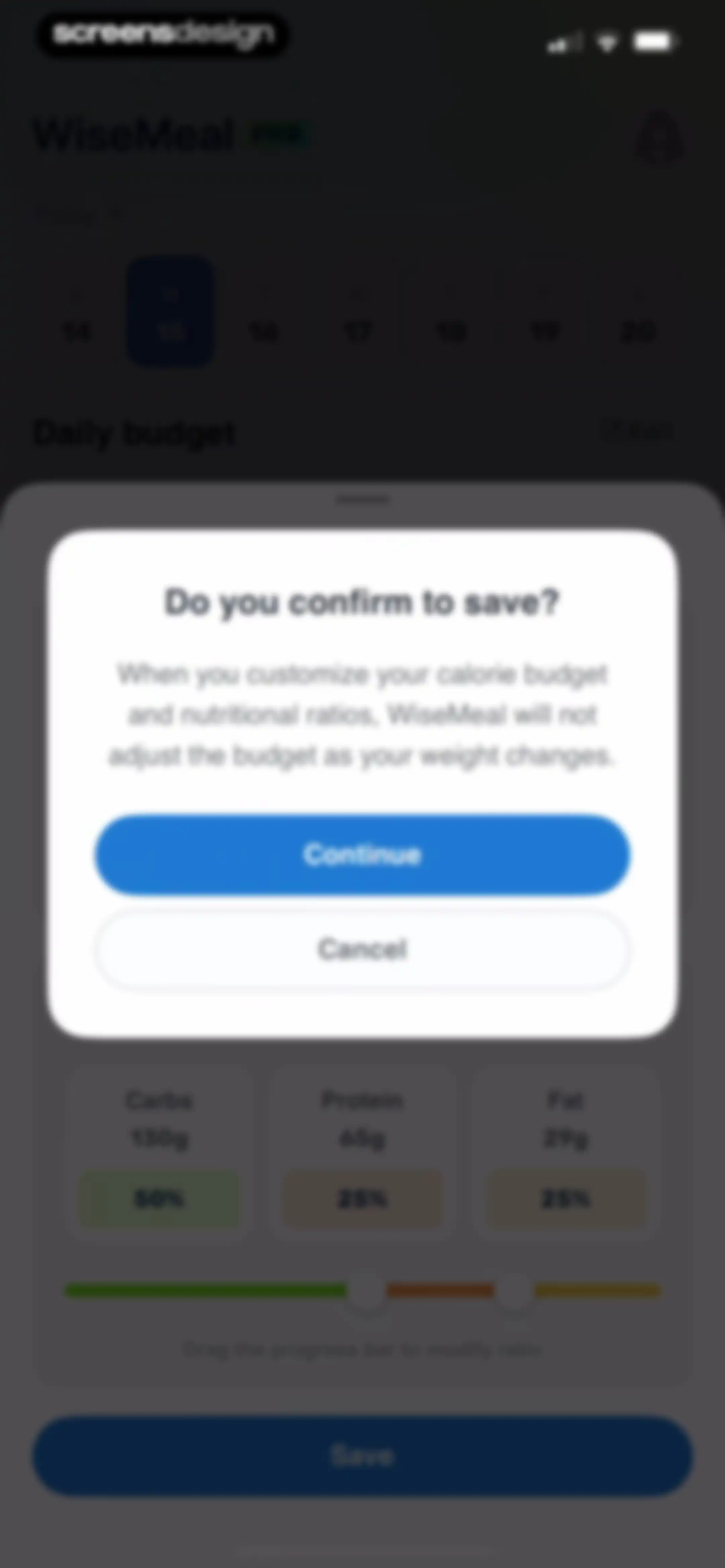 WiseMeal: Al Calorie Tracker screen 49