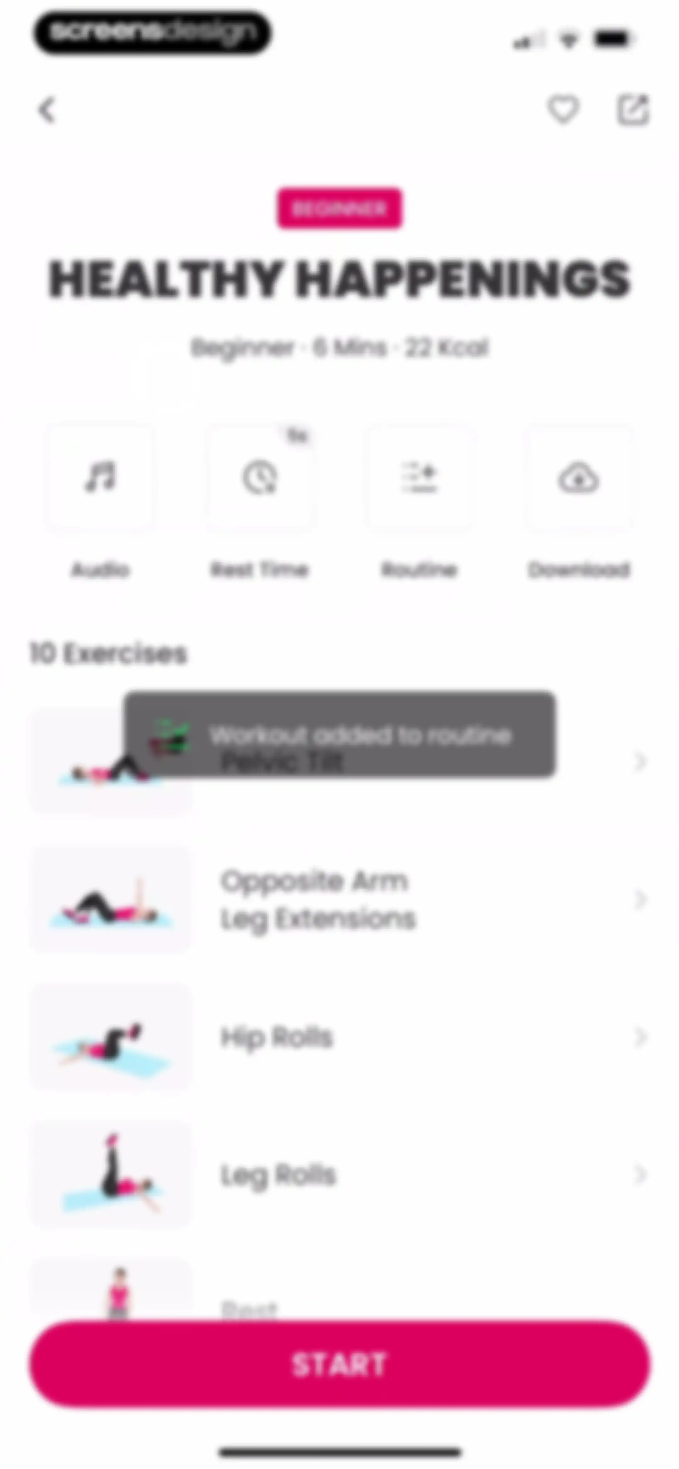 Workout for Women: Home & Gym screen 123