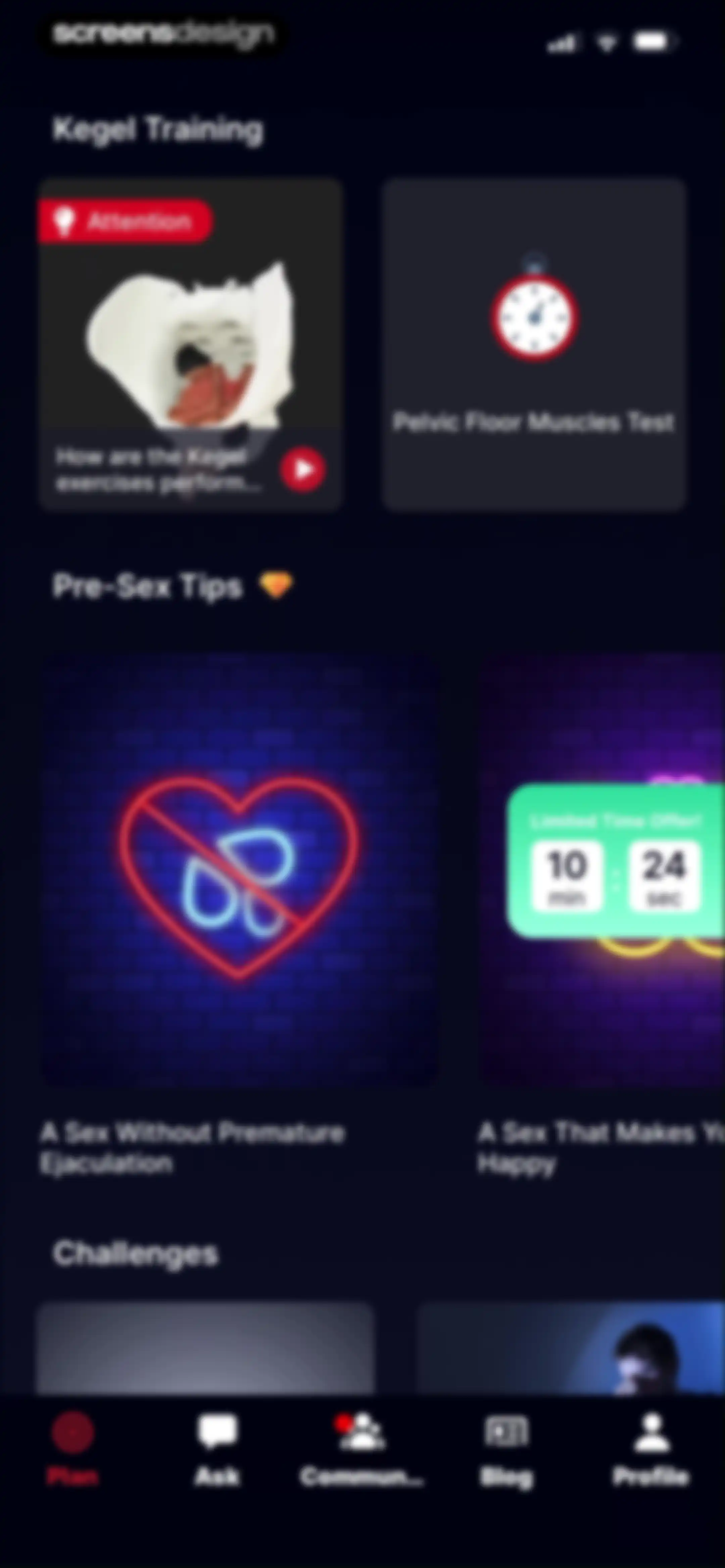 Kegel Men: Men's Health screen 79