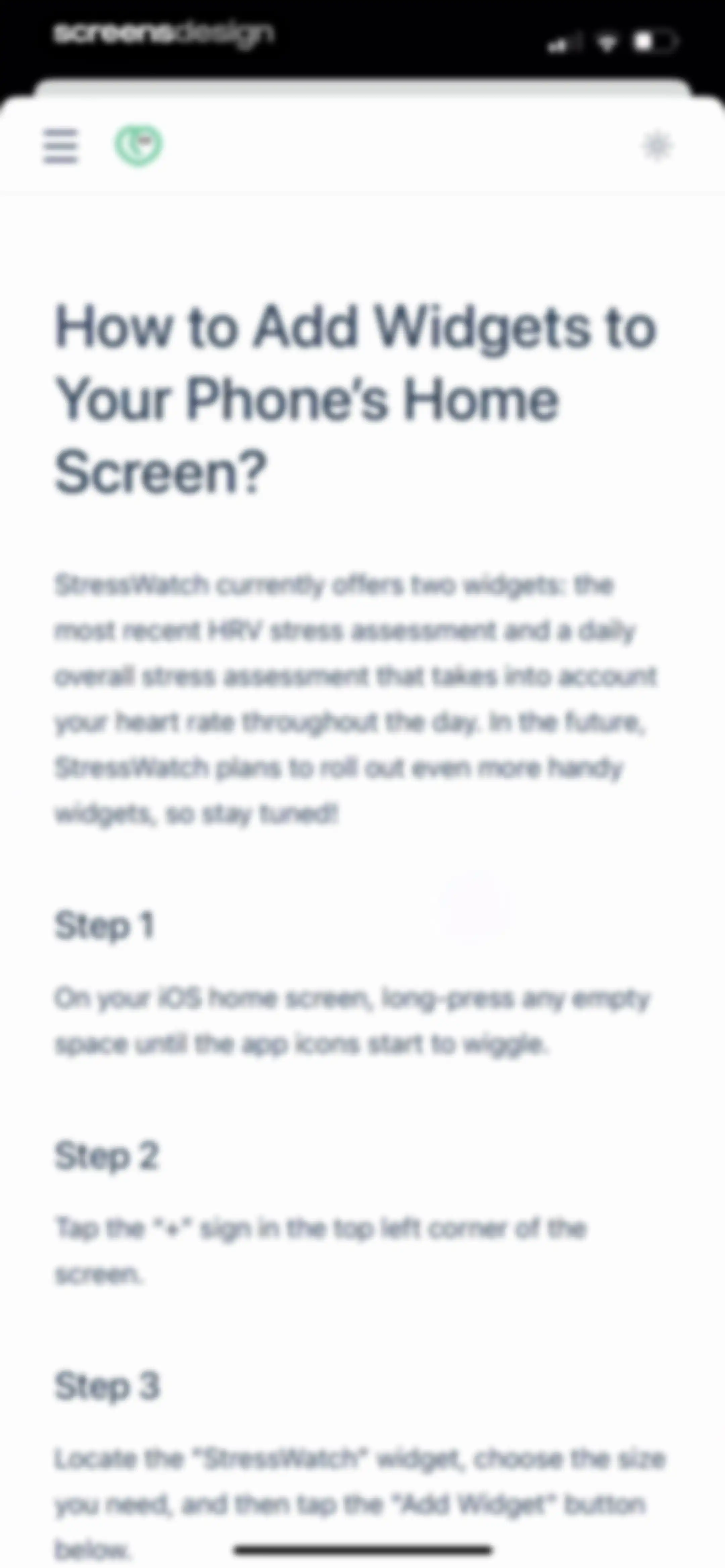 StressWatch: AI Stress Monitor screen 167