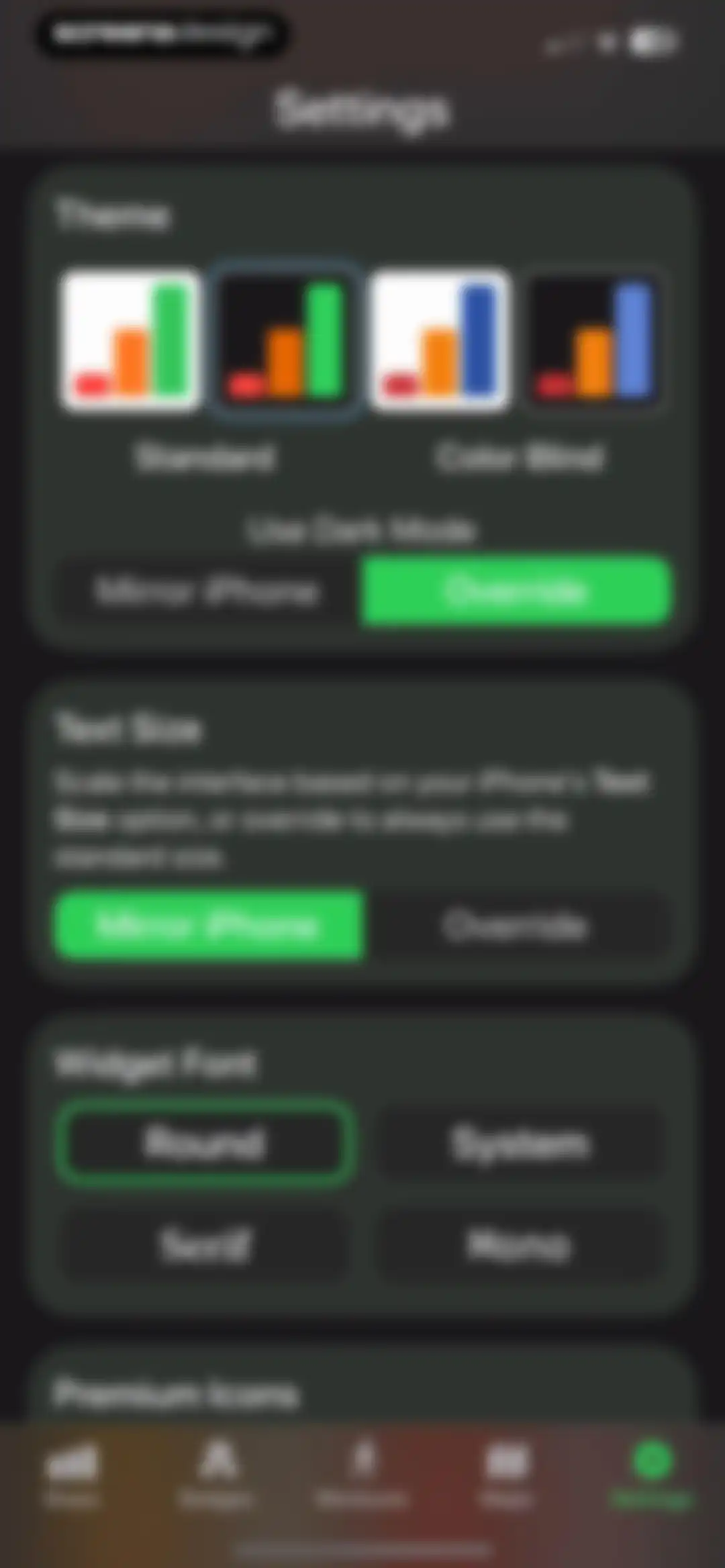 Pedometer++ screen 84