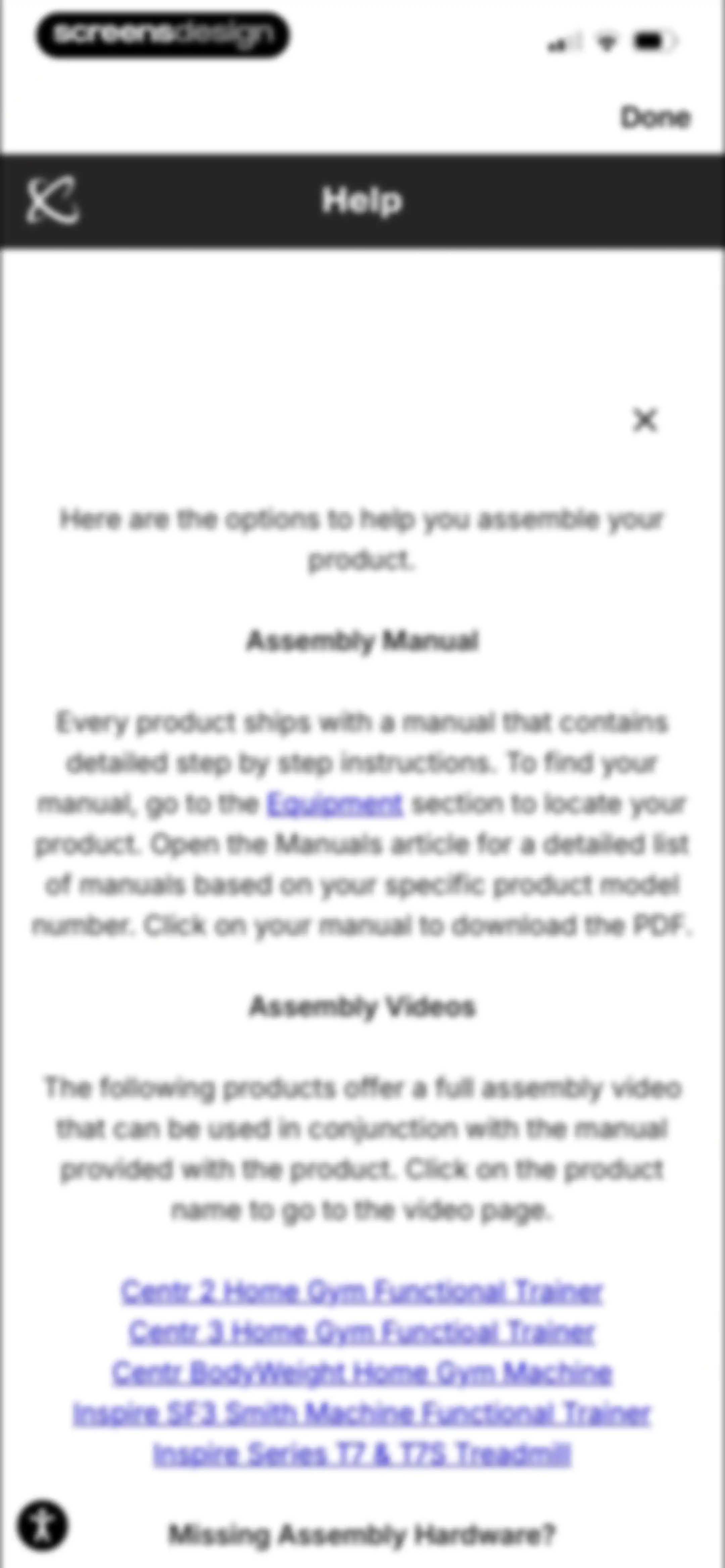 Centr: Strength & Fitness App screen 128