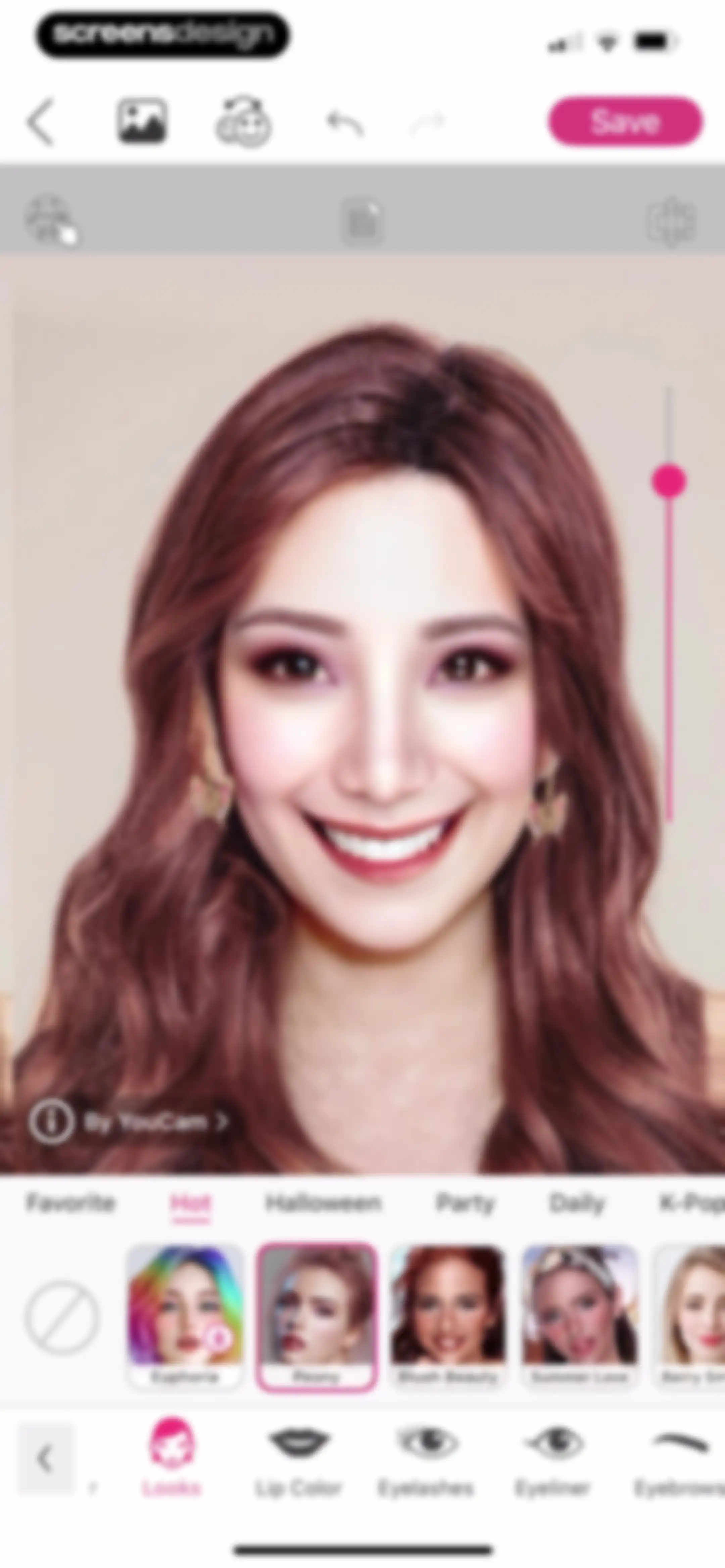 YouCam Makeup: Face Editor screen 53