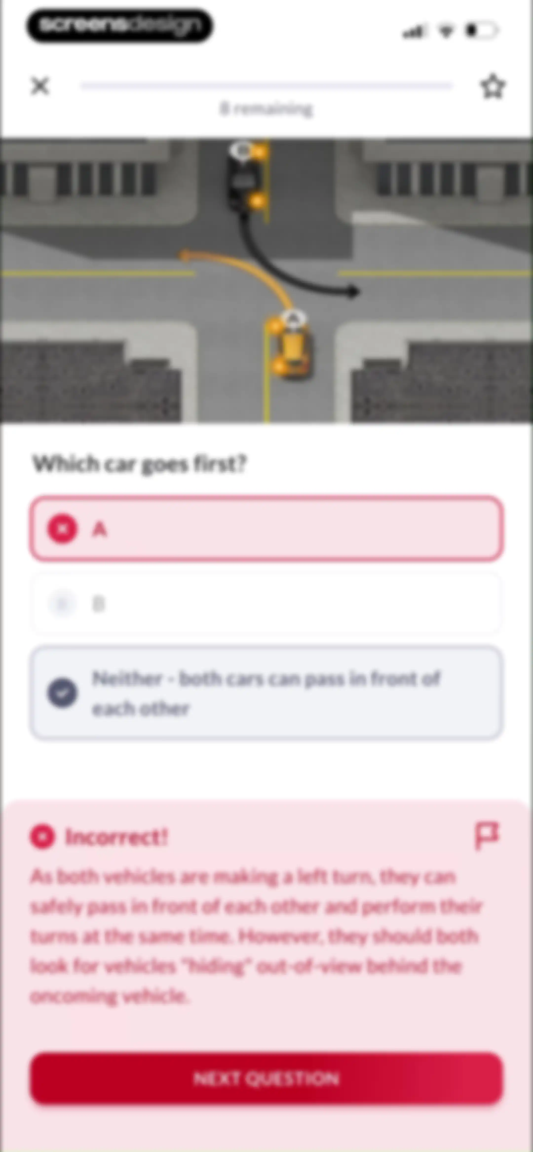 Zutobi: Permit & Driving Prep screen 54