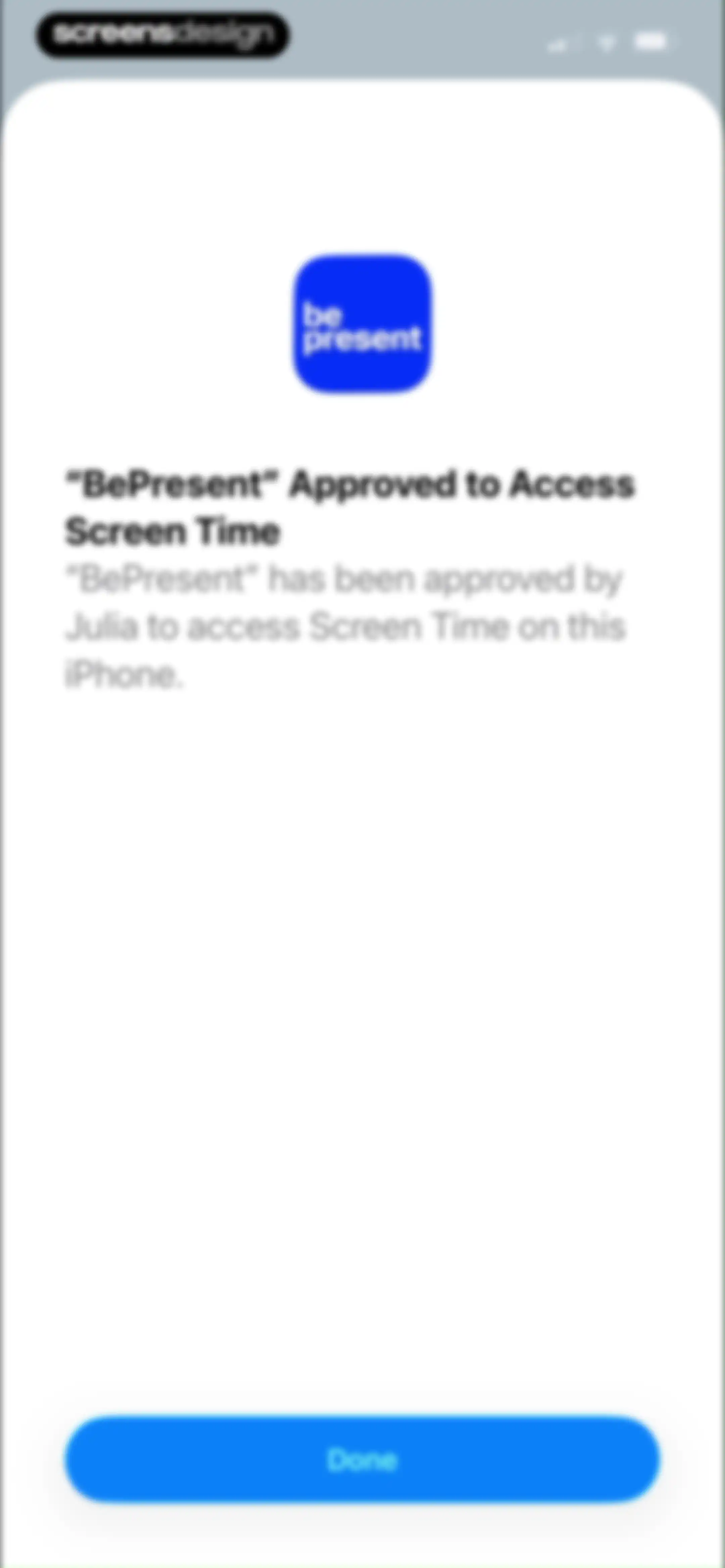 BePresent: Screen Time Control screen 20