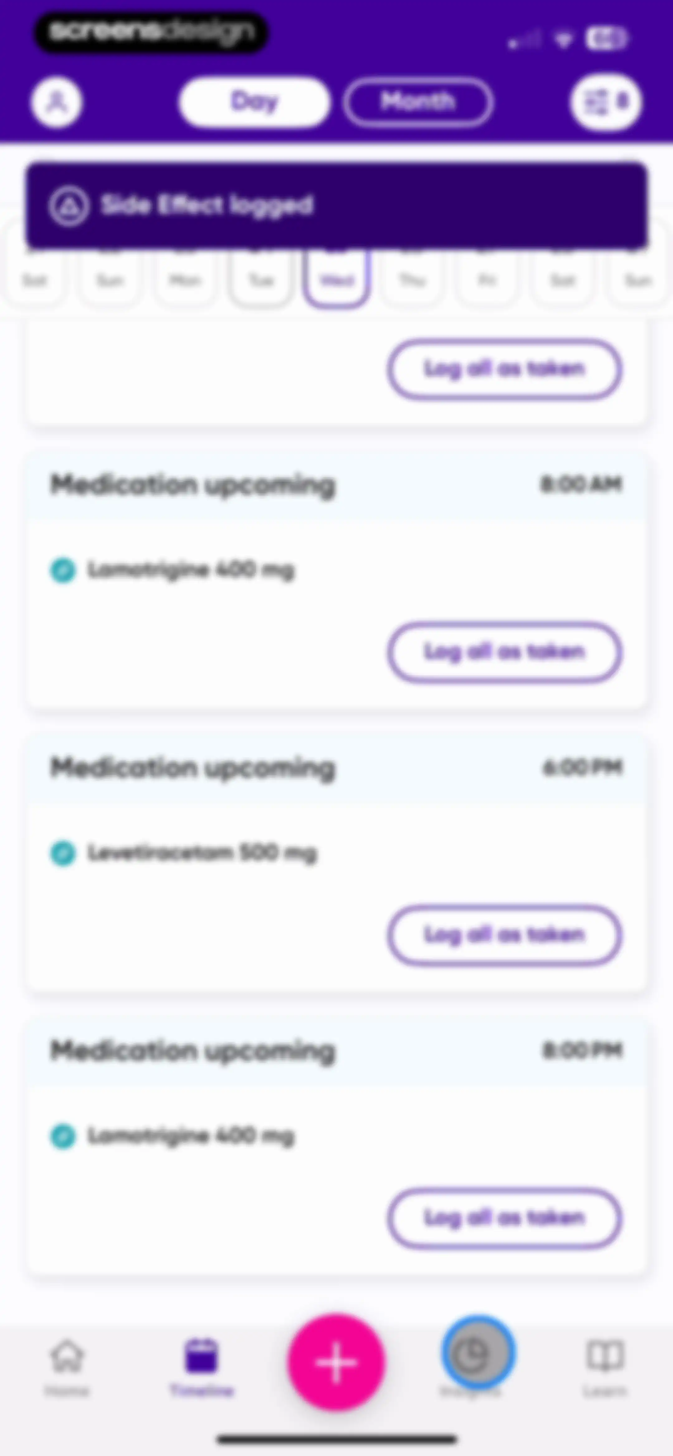 Epsy: Seizure Log for Epilepsy screen 83