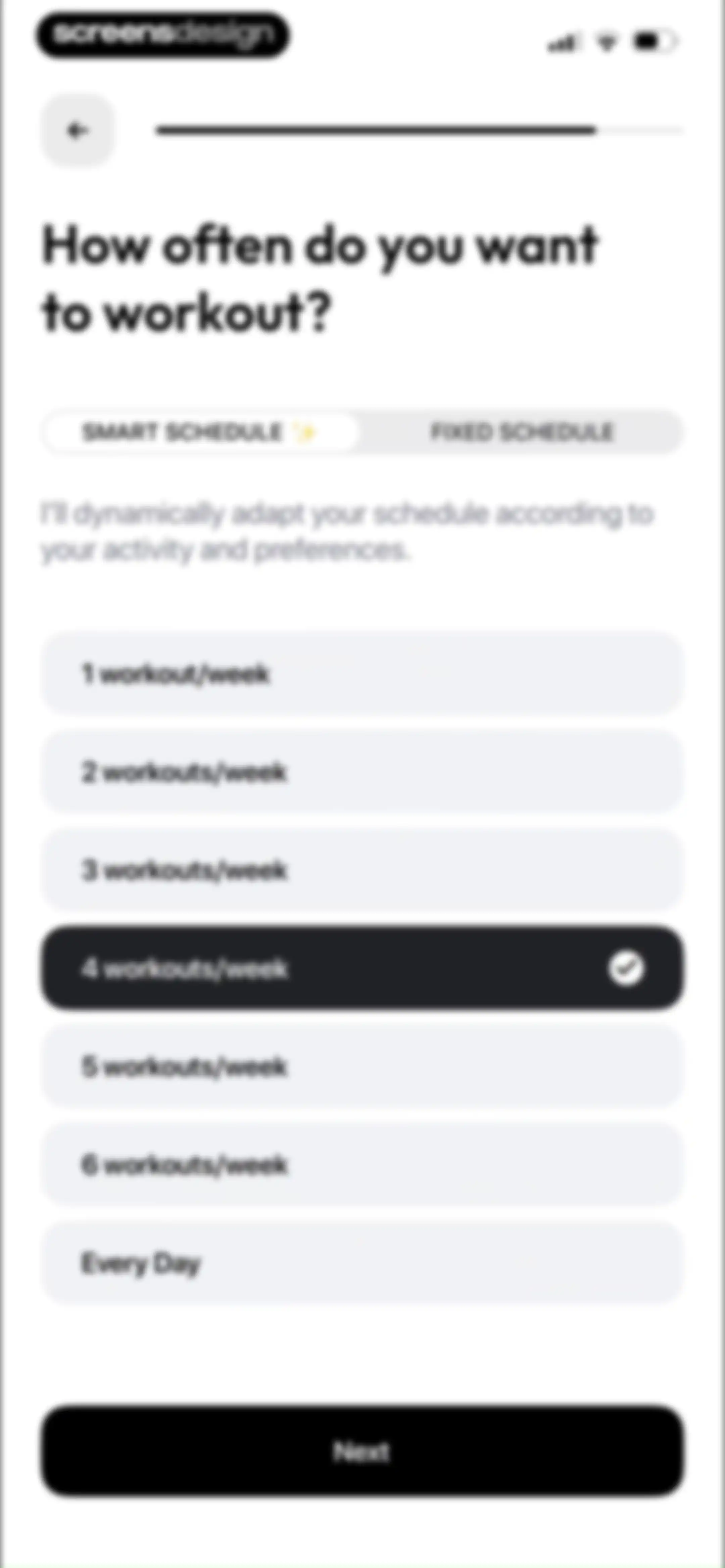 Zing AI: Home & Gym Workouts screen 45