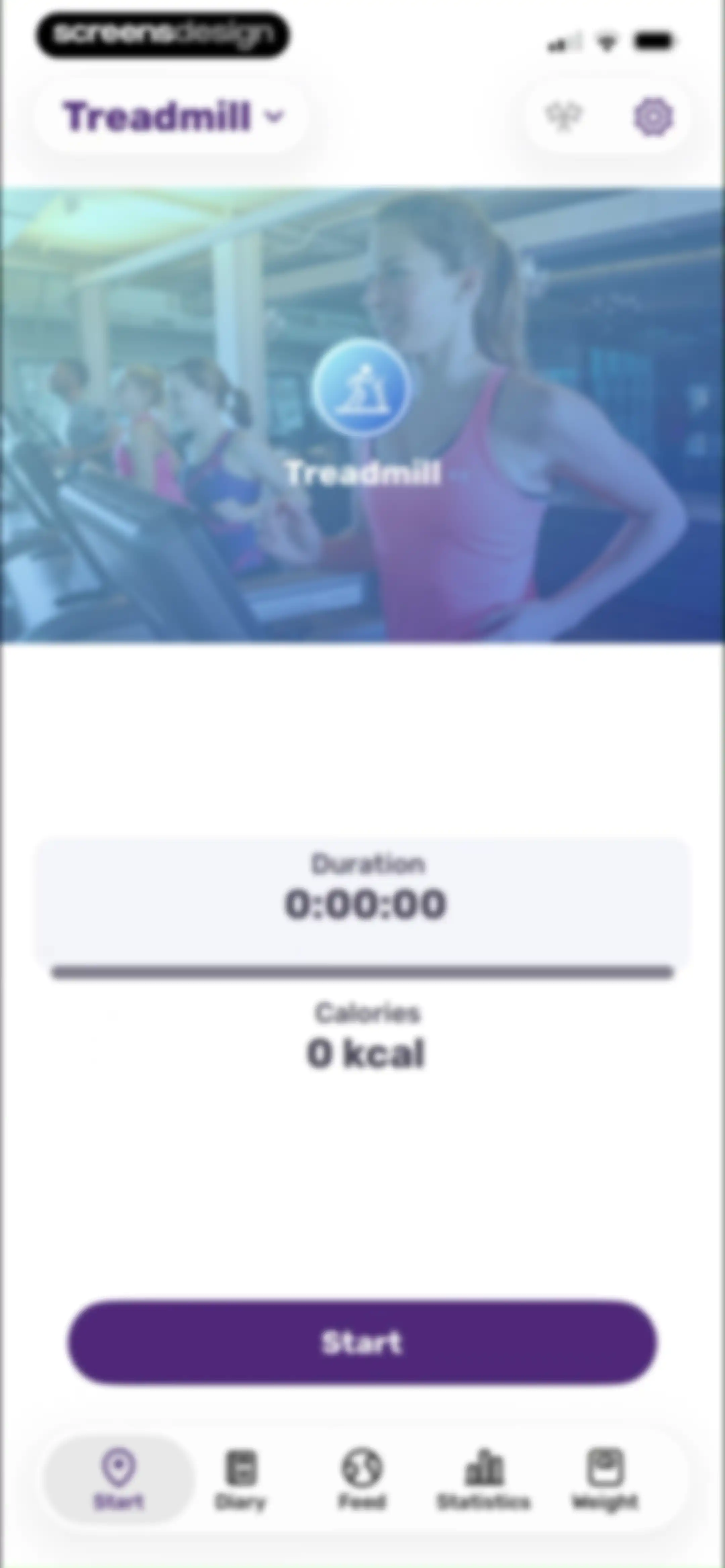 Running Tracker App – FITAPP screen 44