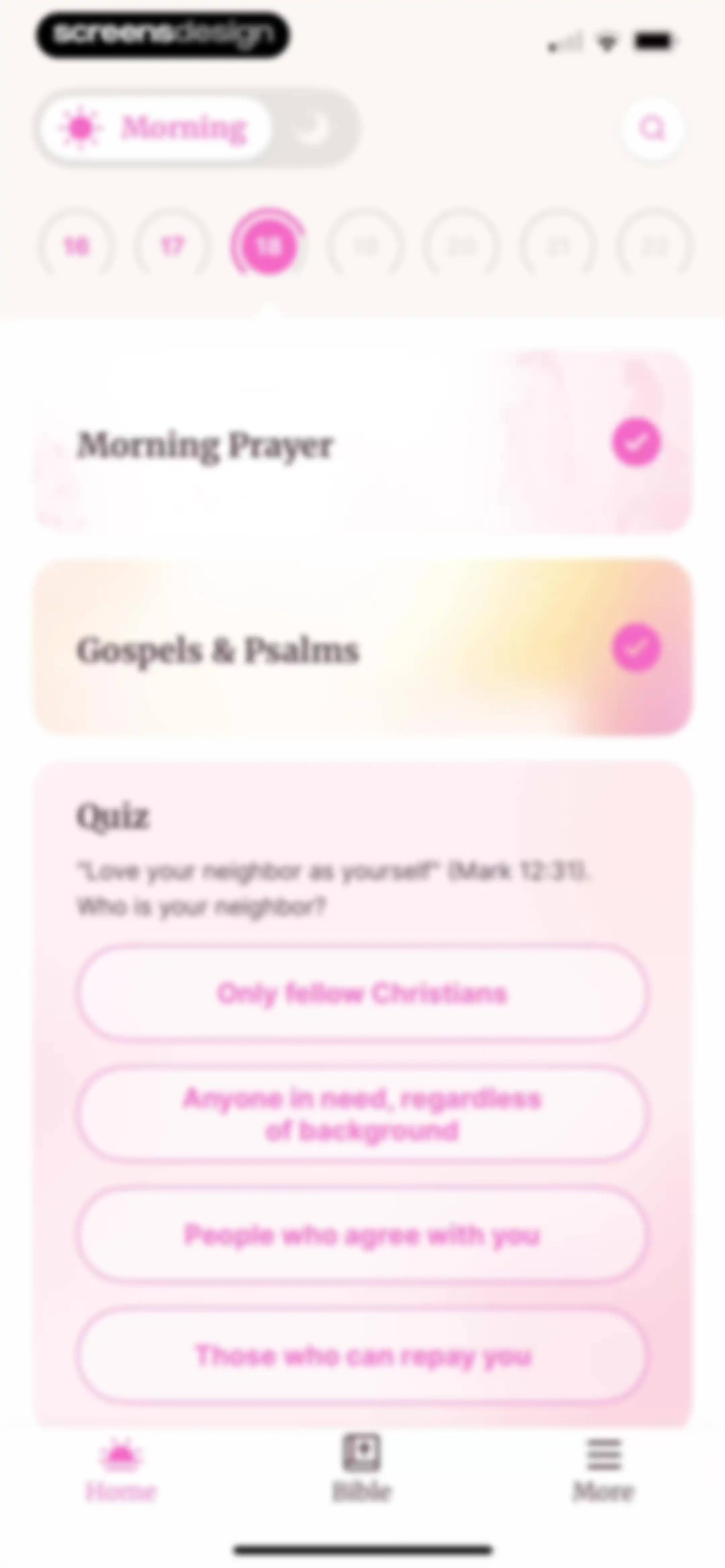 Bible For Women. screen 18