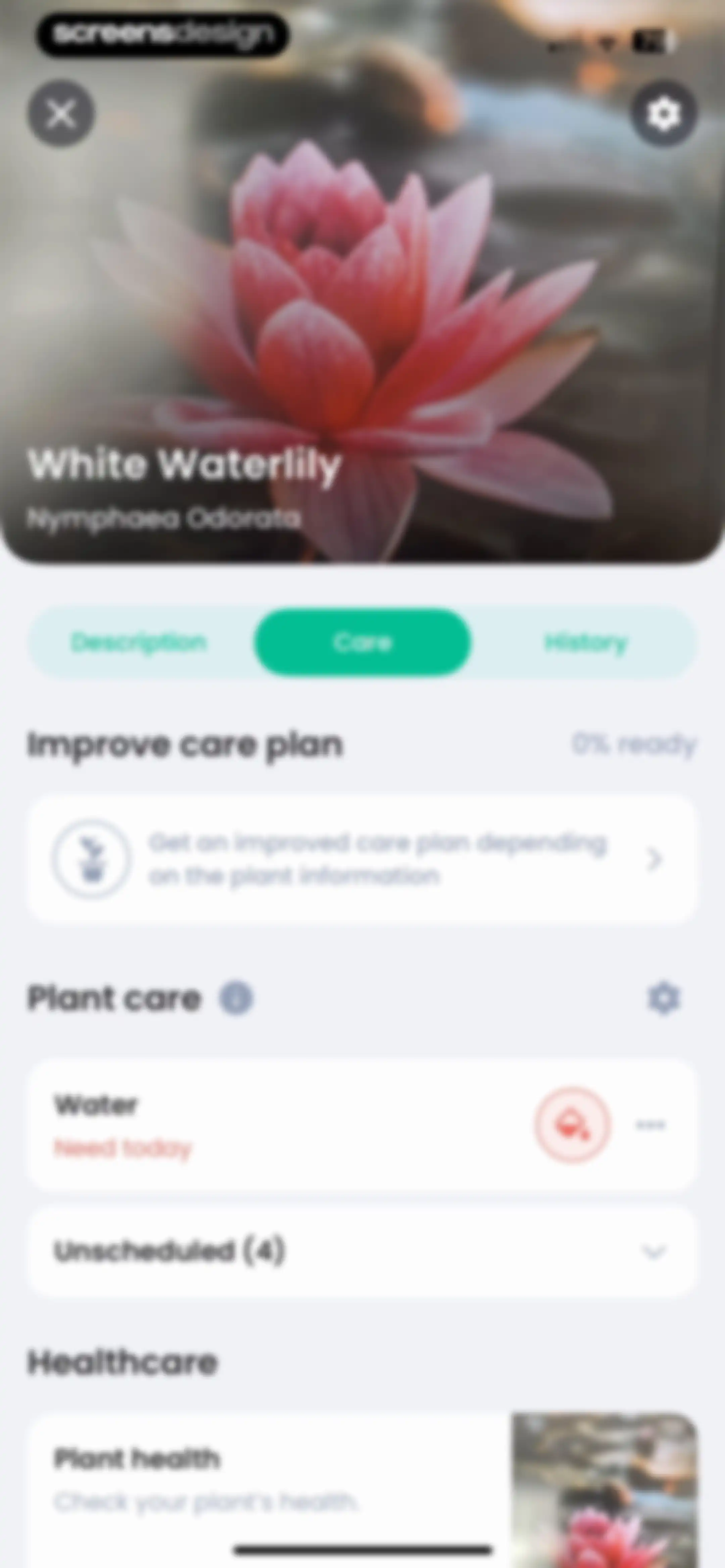PlantIn: Plant Identifier・Care screen 174