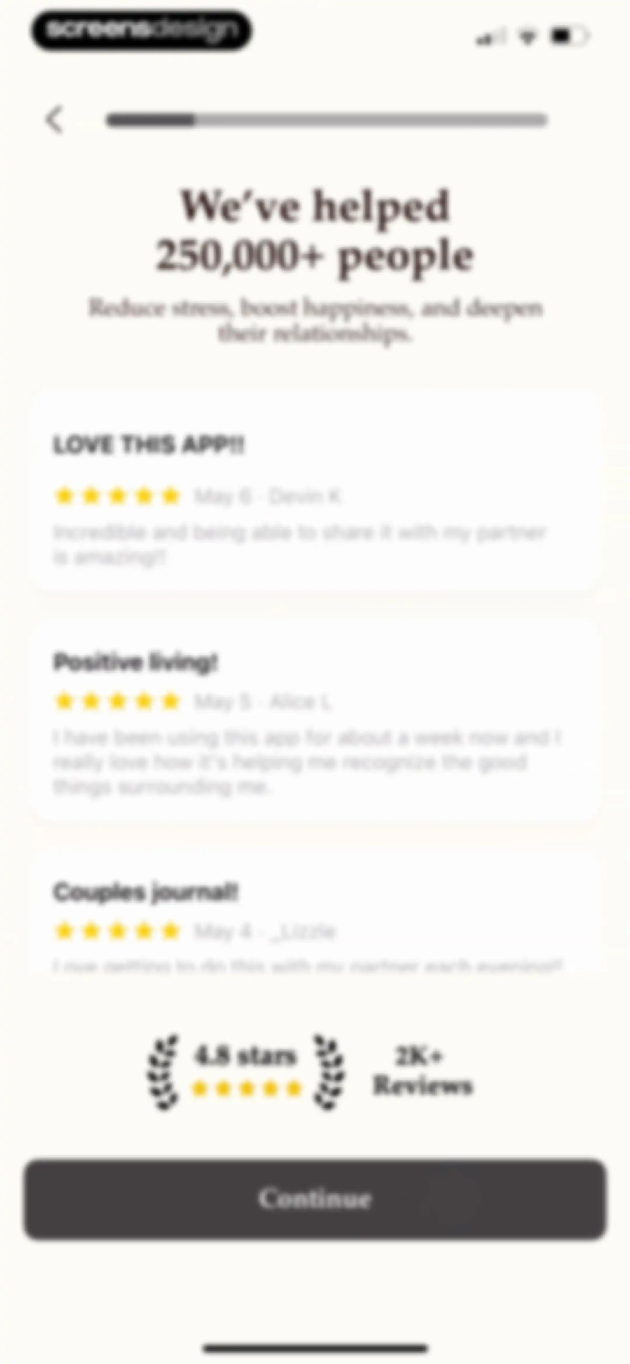 Gratitude Plus – Journal screen 5
