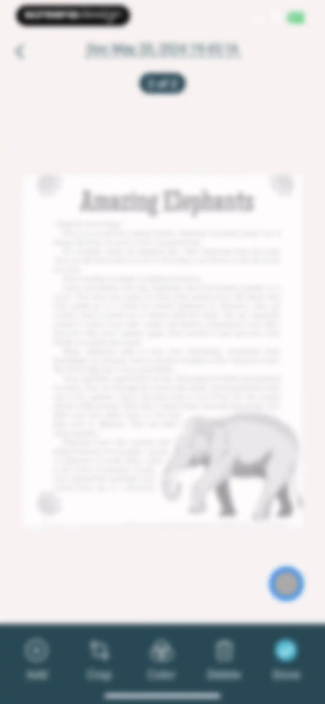 Scan to PDF: Converter Scanner screen 17