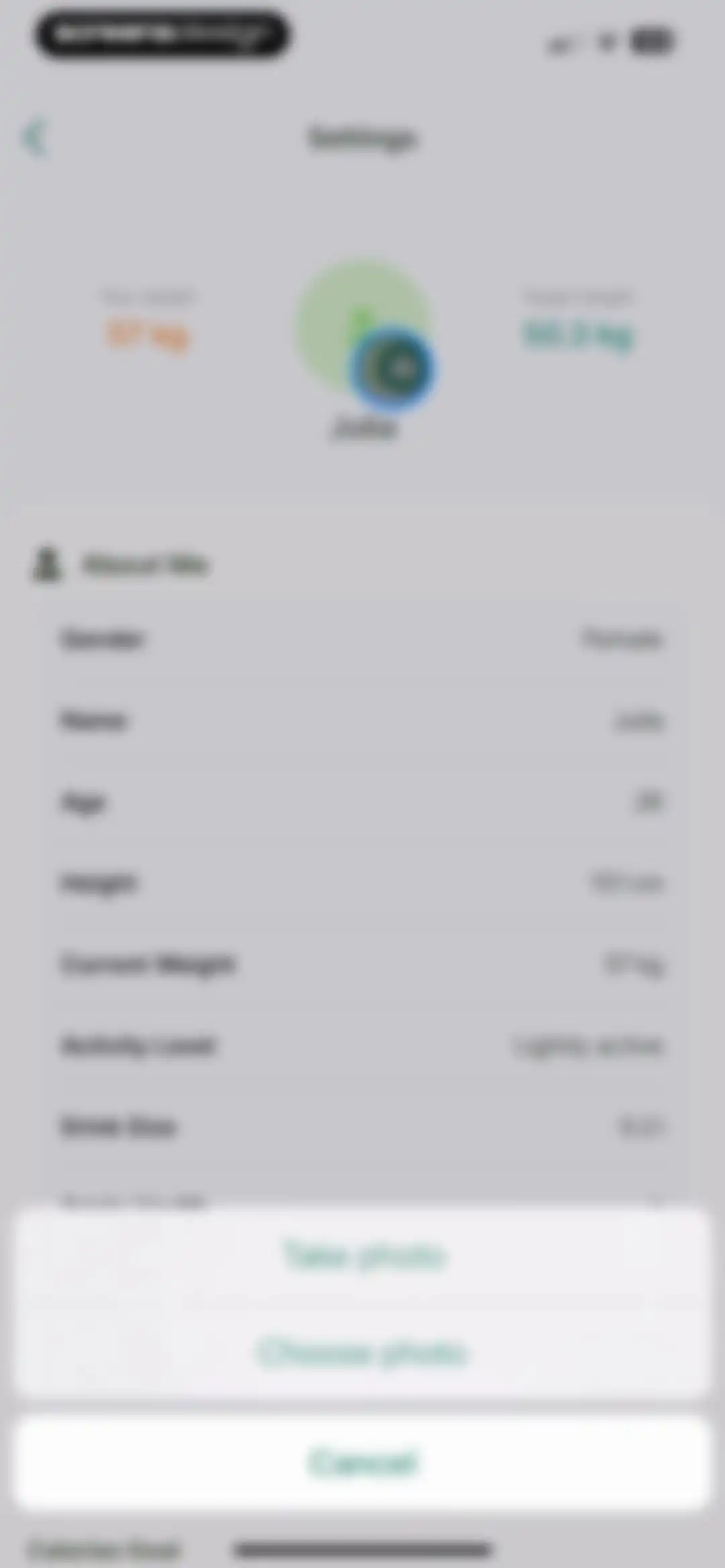‎Calorie Counter: Food Tracker screen 105