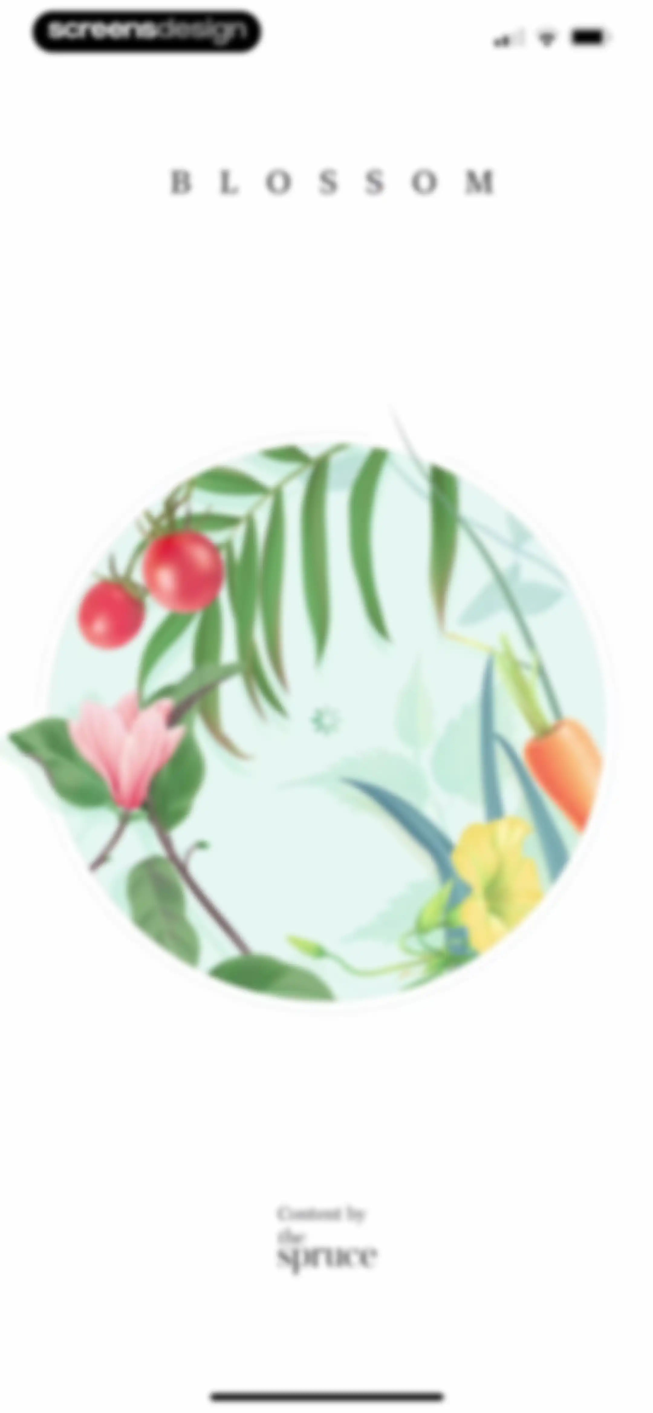 Blossom - Plant Care Guide screen 1