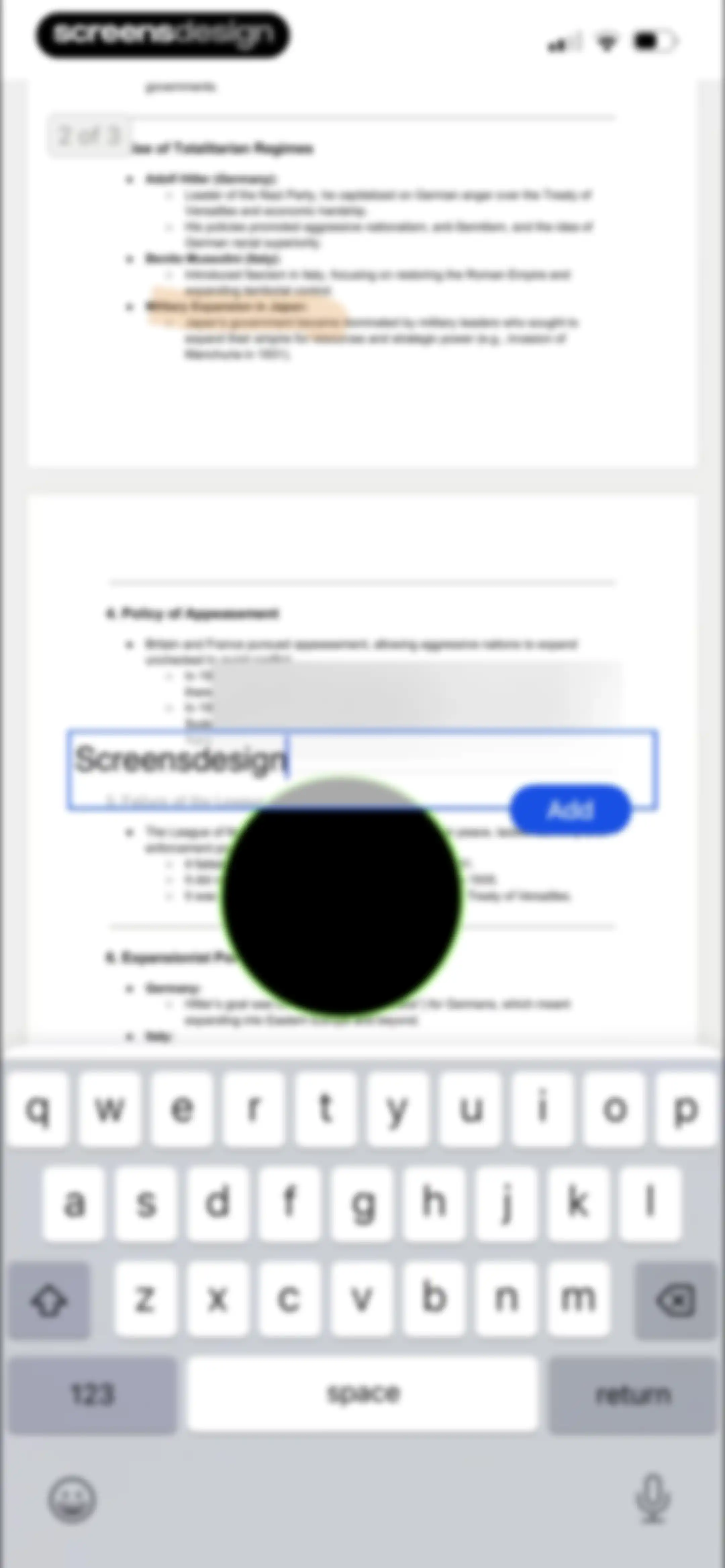 Forma: PDF Document Editor screen 49