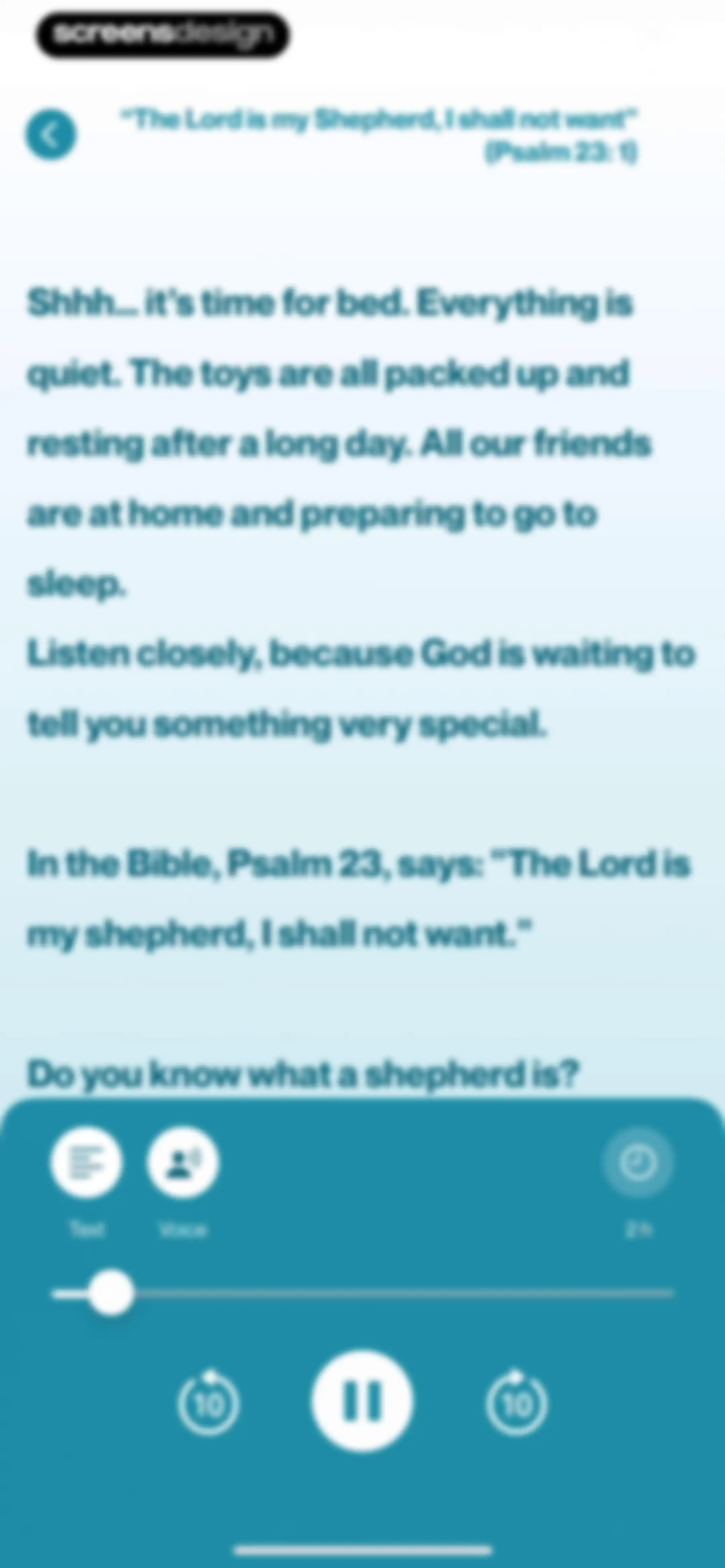 Theo: Prayer & Meditation screen 53