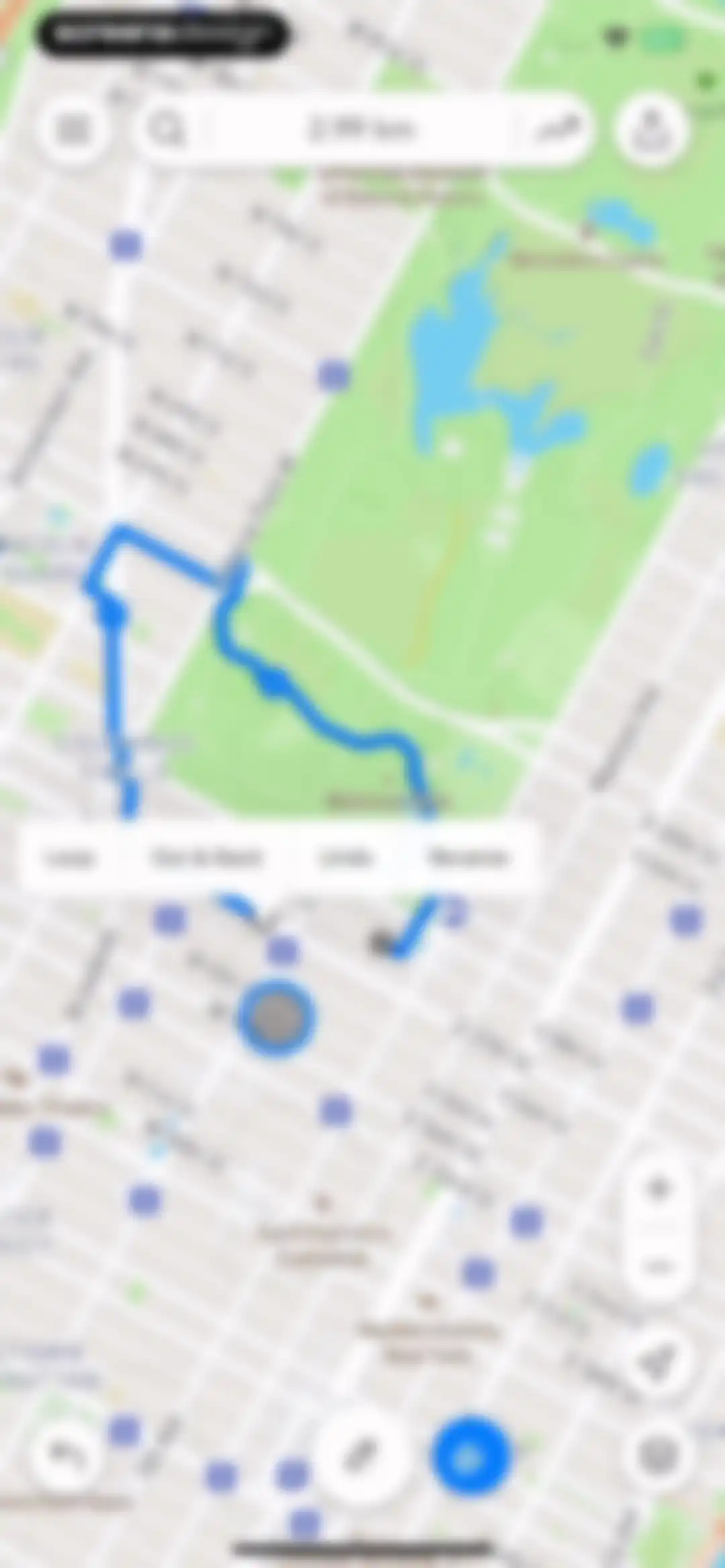 Footpath Route Planner screen 14