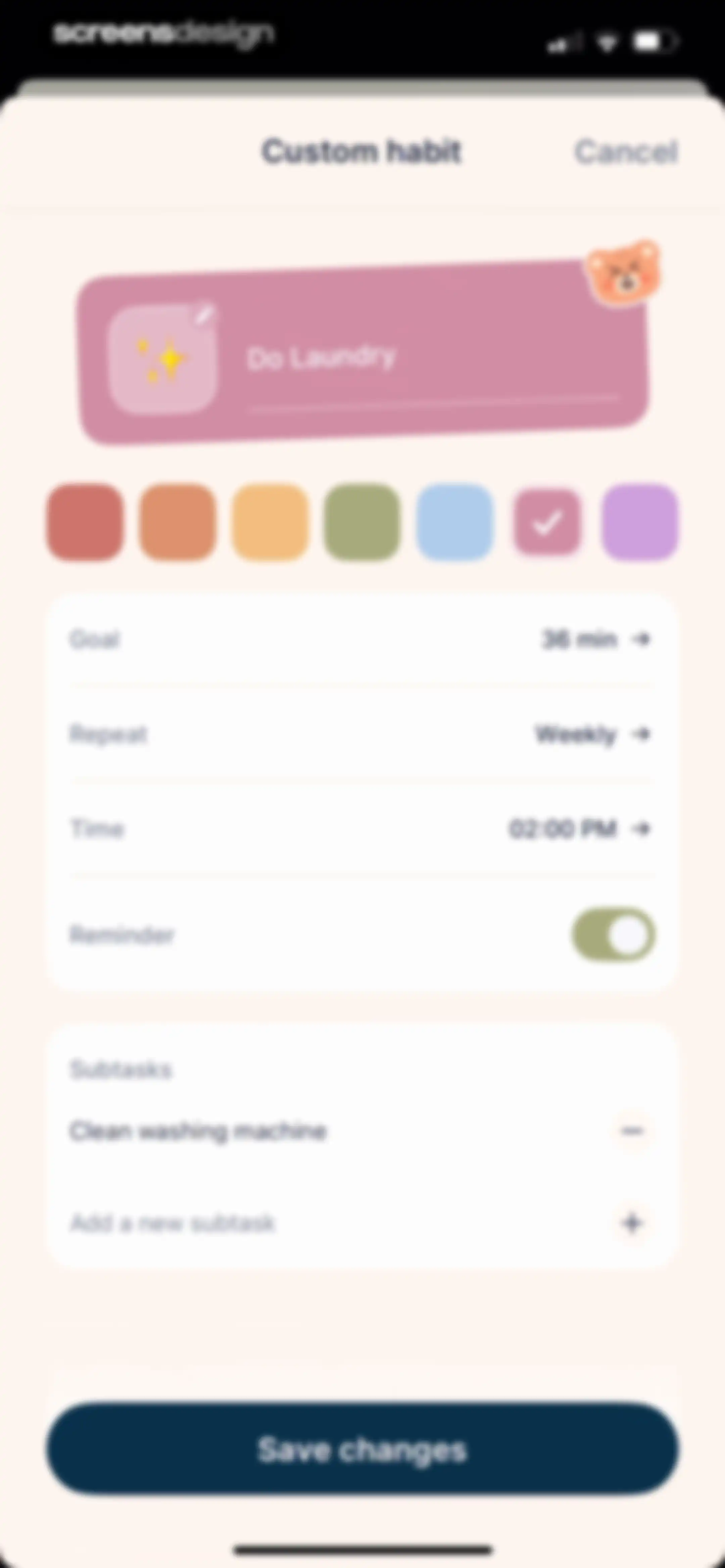 TeddyCare: Daily Routine Plan screen 78