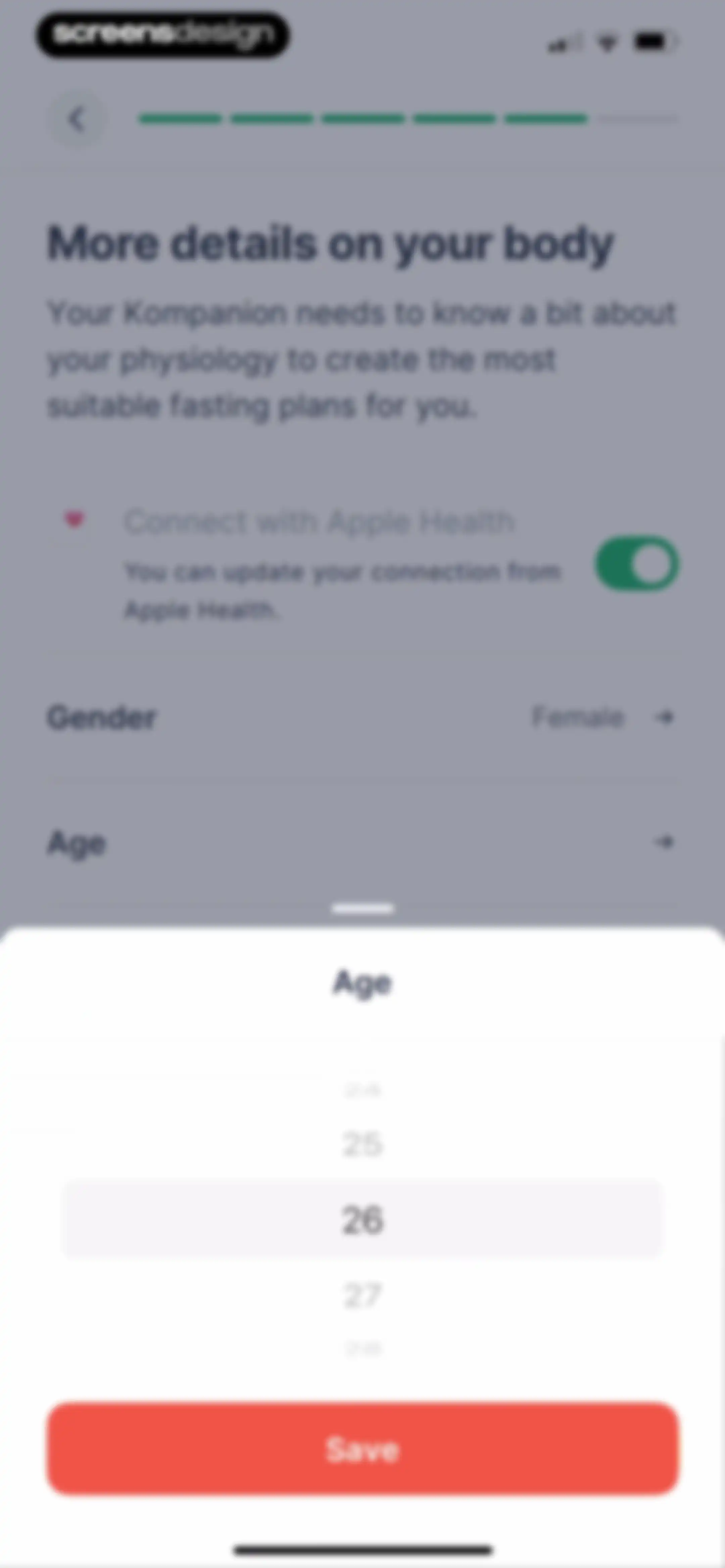 Kompanion: Weight Loss Plan screen 36