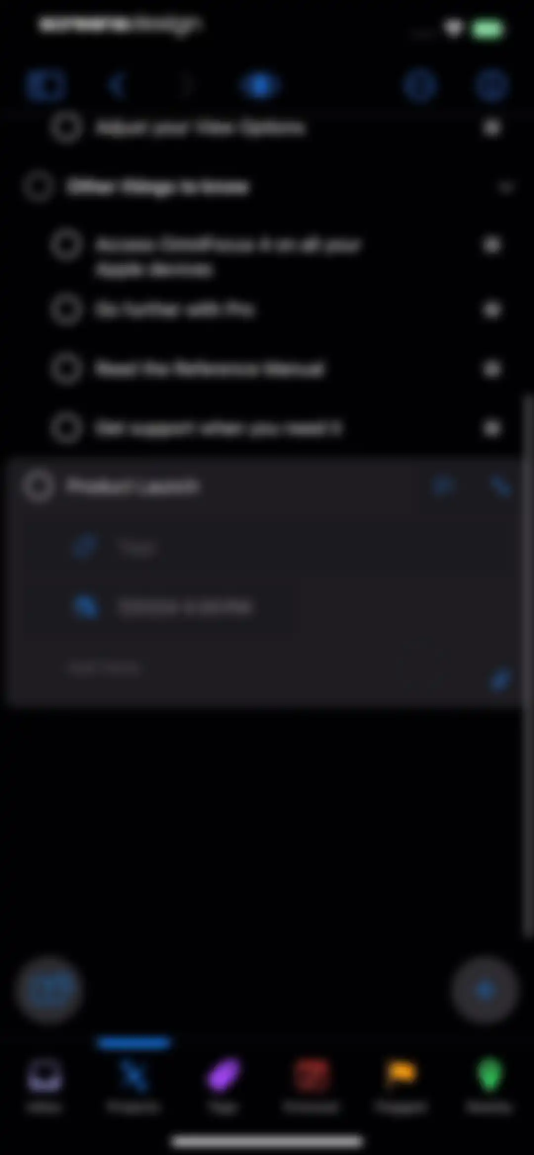 OmniFocus 4 screen 18