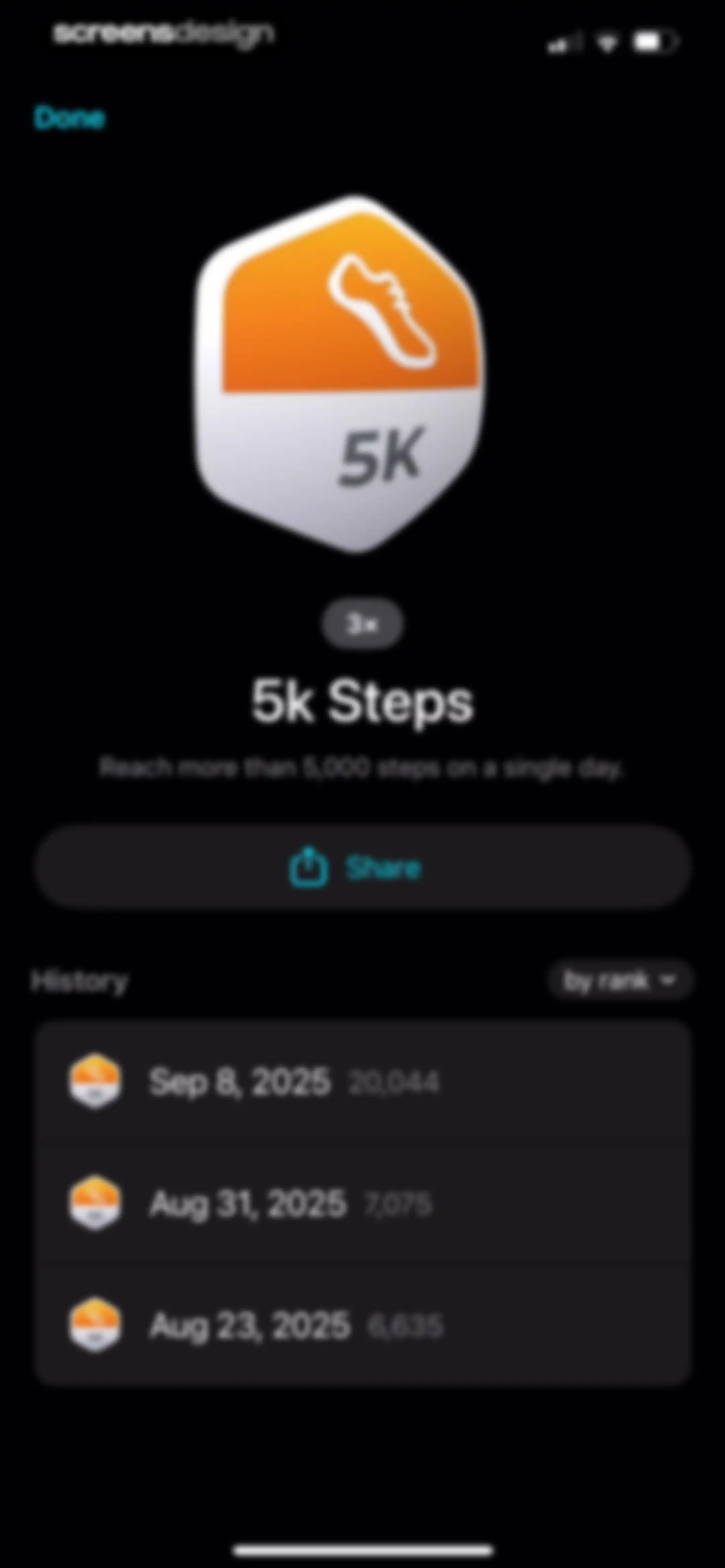 StepsApp Pedometer screen 53