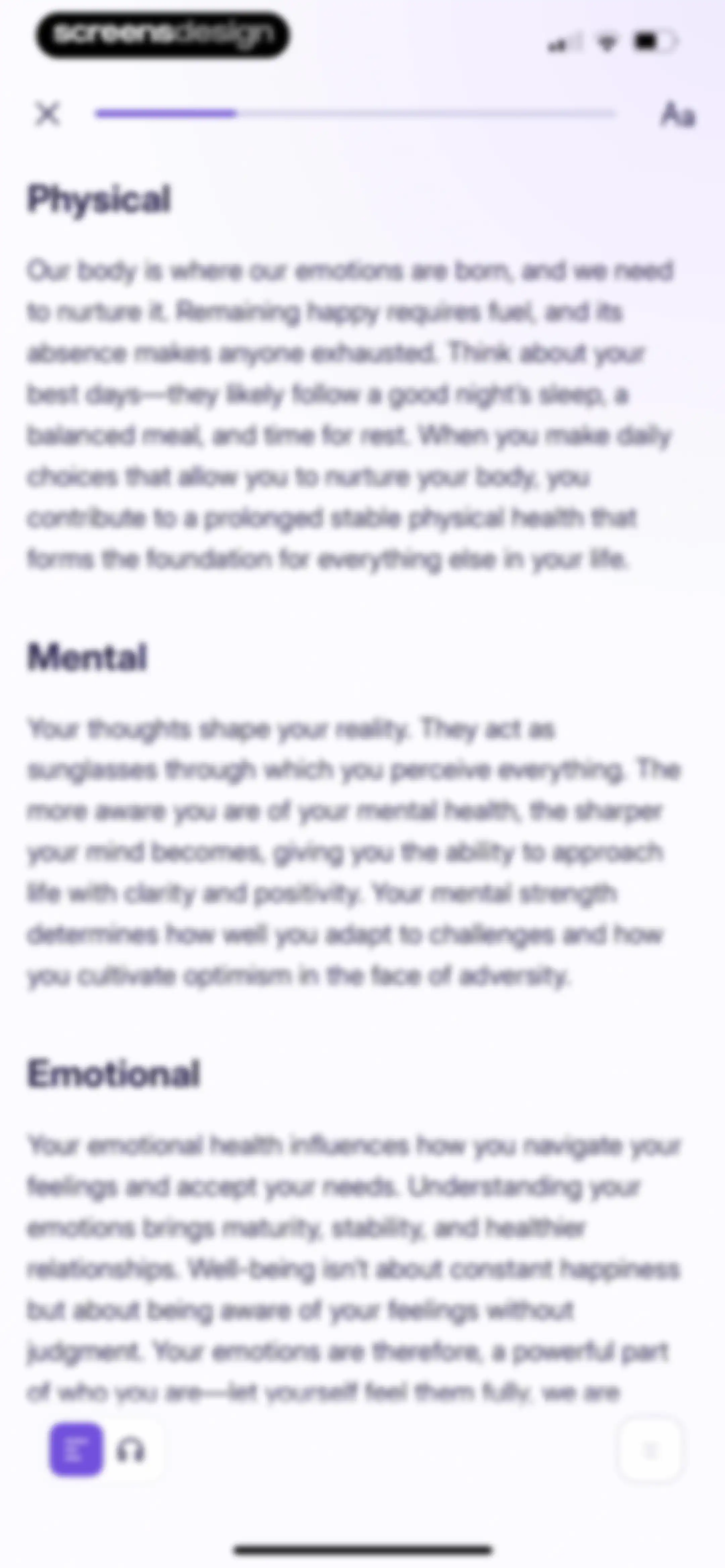Liven: Discover yourself screen 79