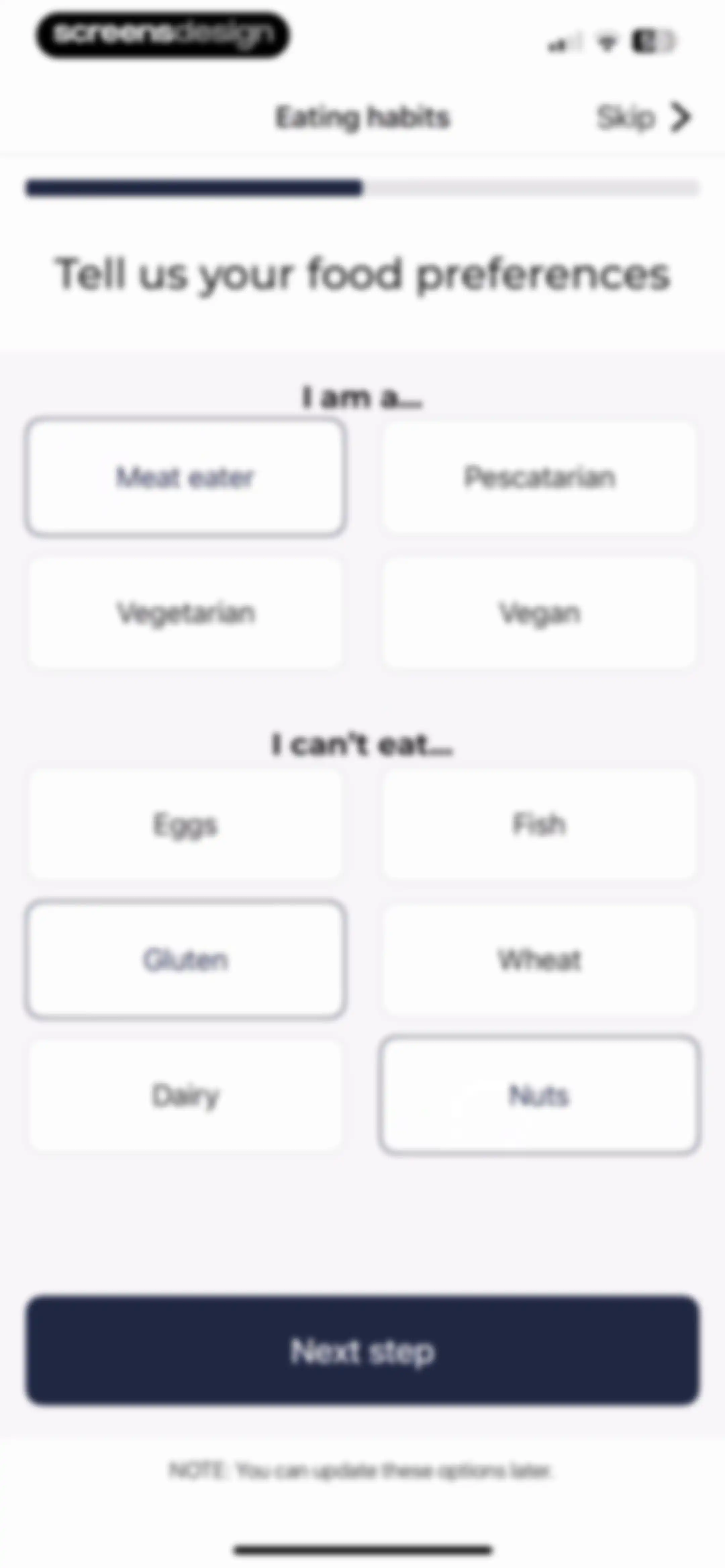 Results Wellness Lifestyle screen 23