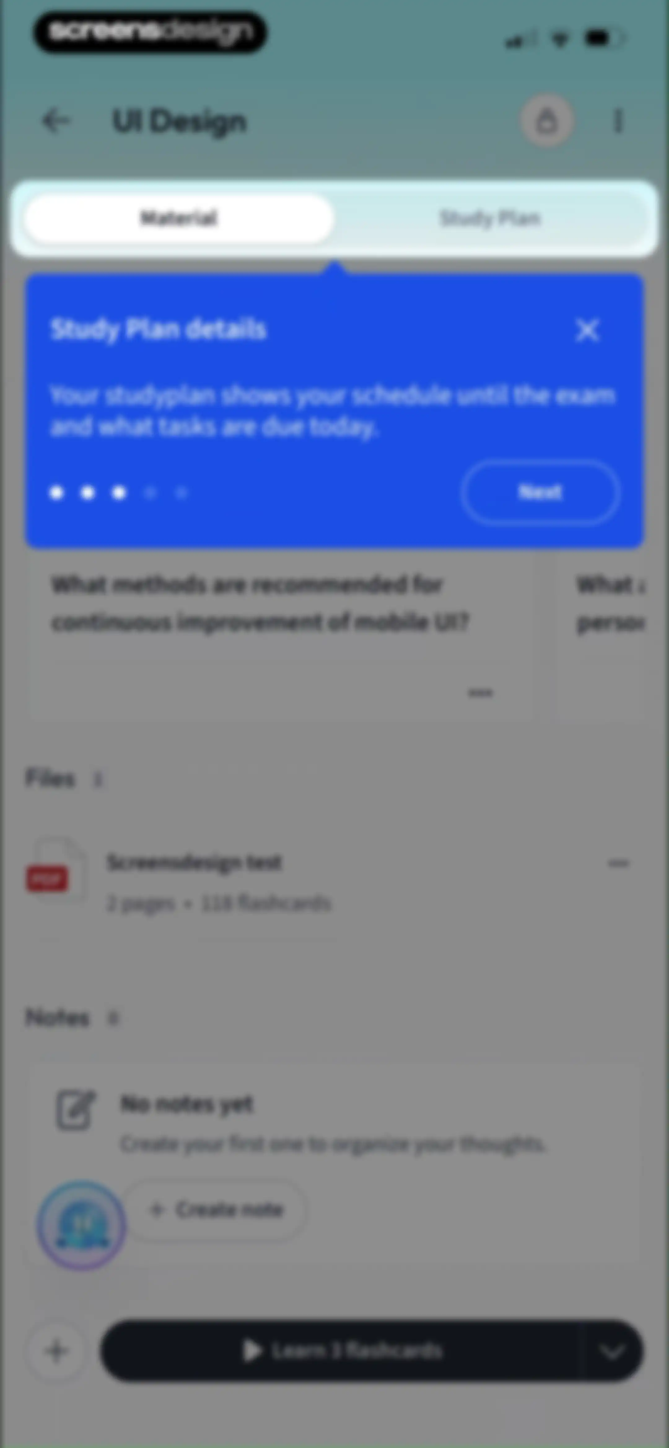 Vaia: AI Flashcards. Study App screen 79